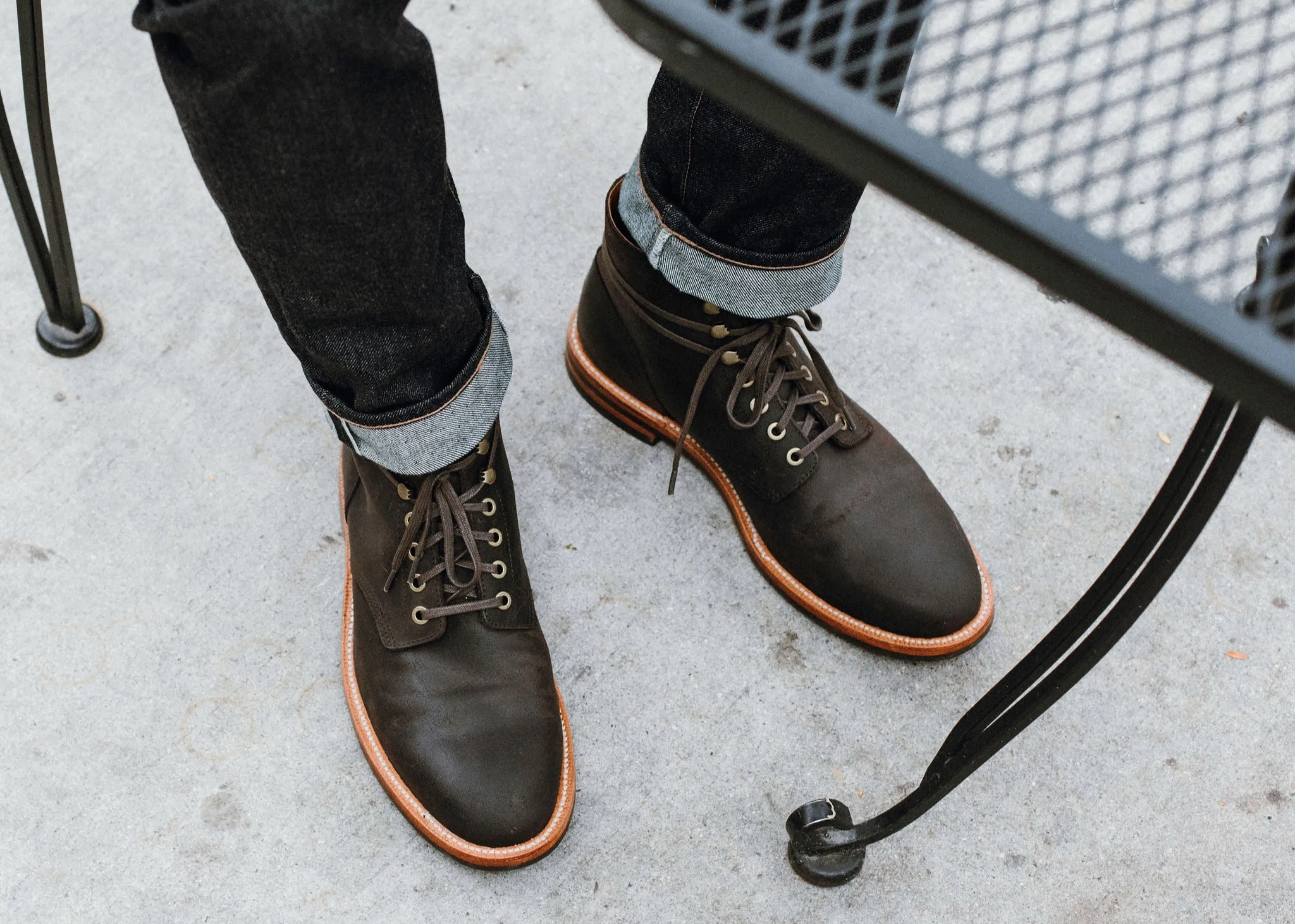 Diesel Boot Earth Gewachster Commander