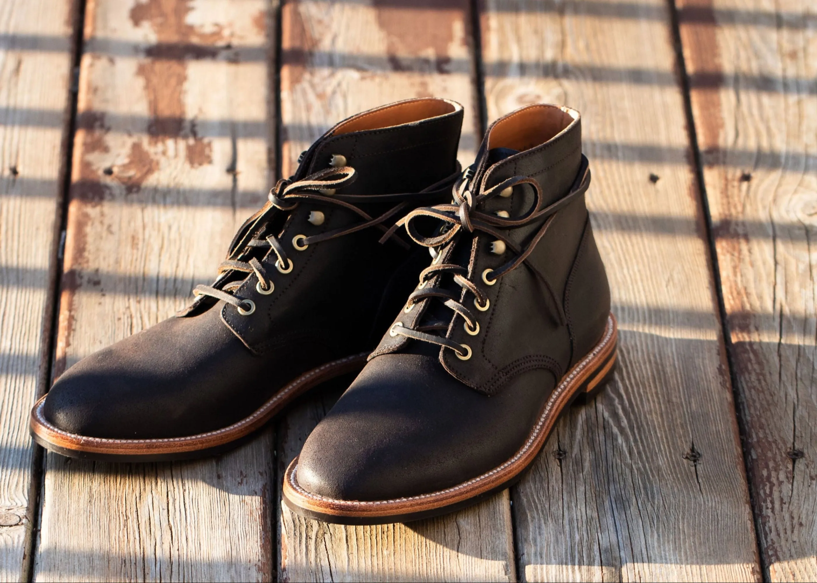 Diesel Boot Earth Gewachster Commander