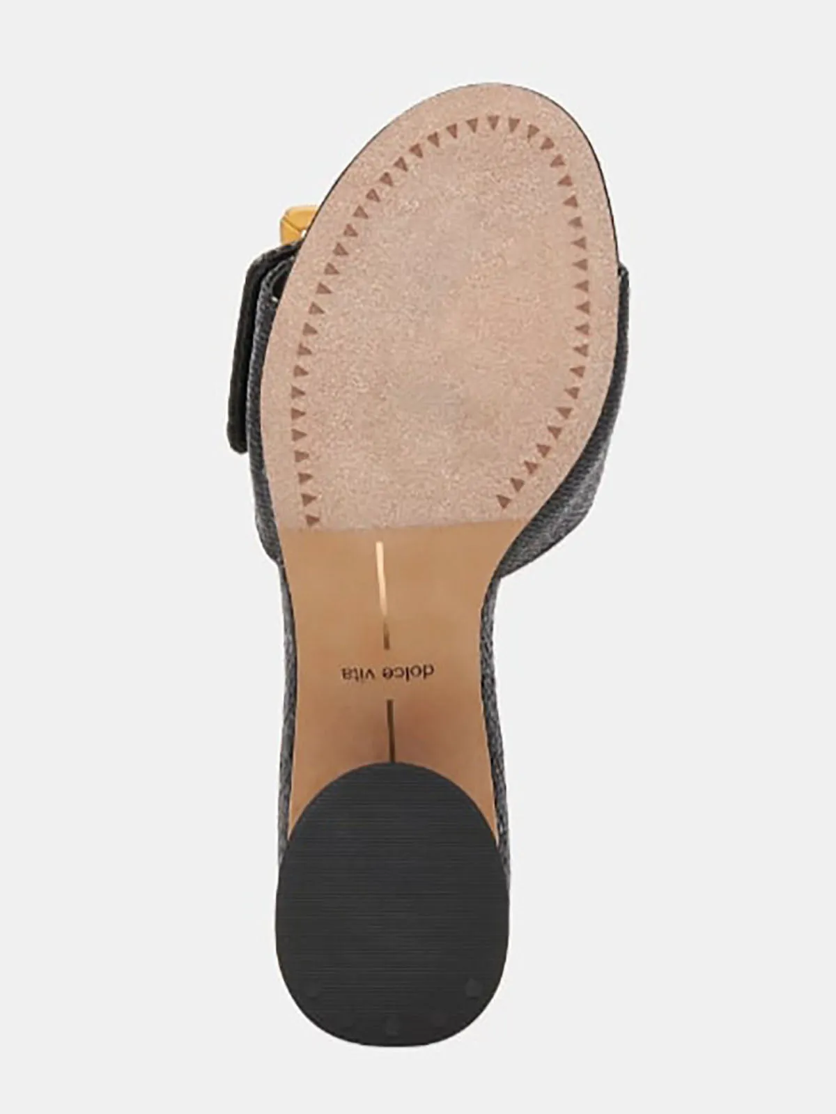Dolce Vita Größe 9 Schwarz & Braun Geflochtene Sandalen NWOB