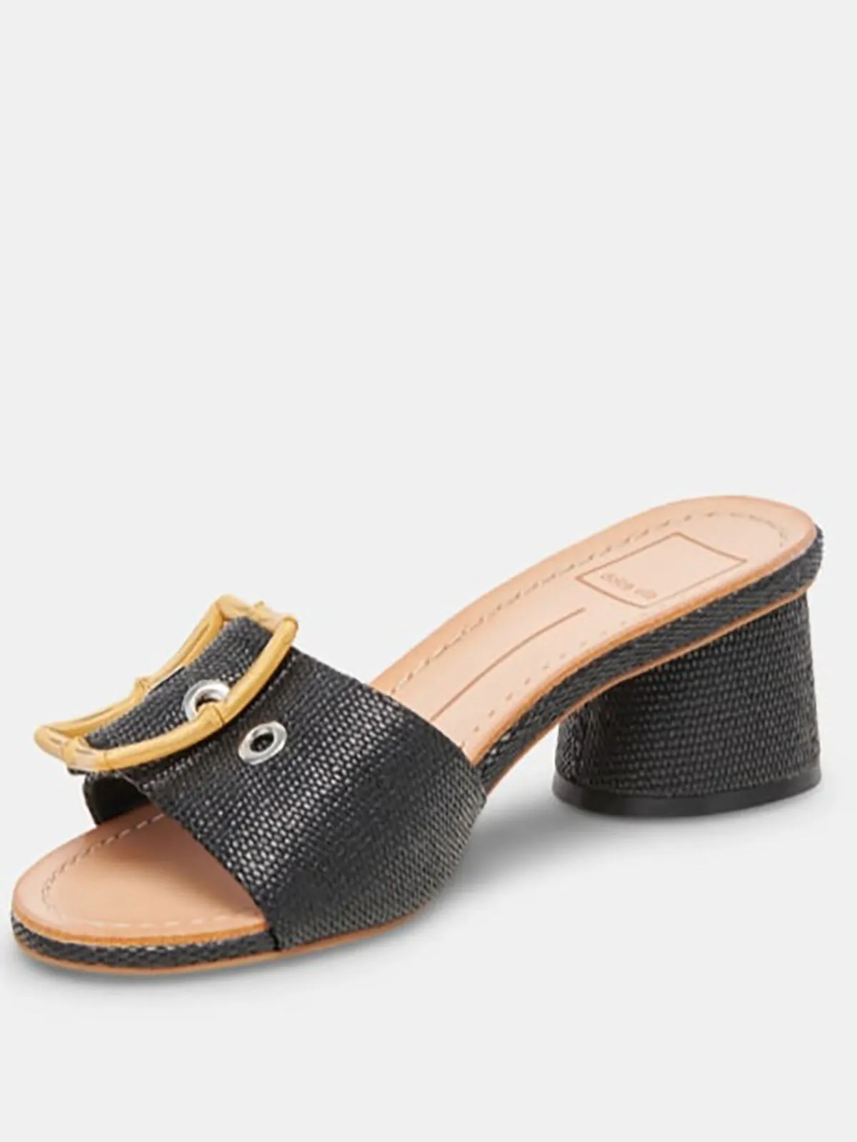 Dolce Vita Größe 9 Schwarz & Braun Geflochtene Sandalen NWOB