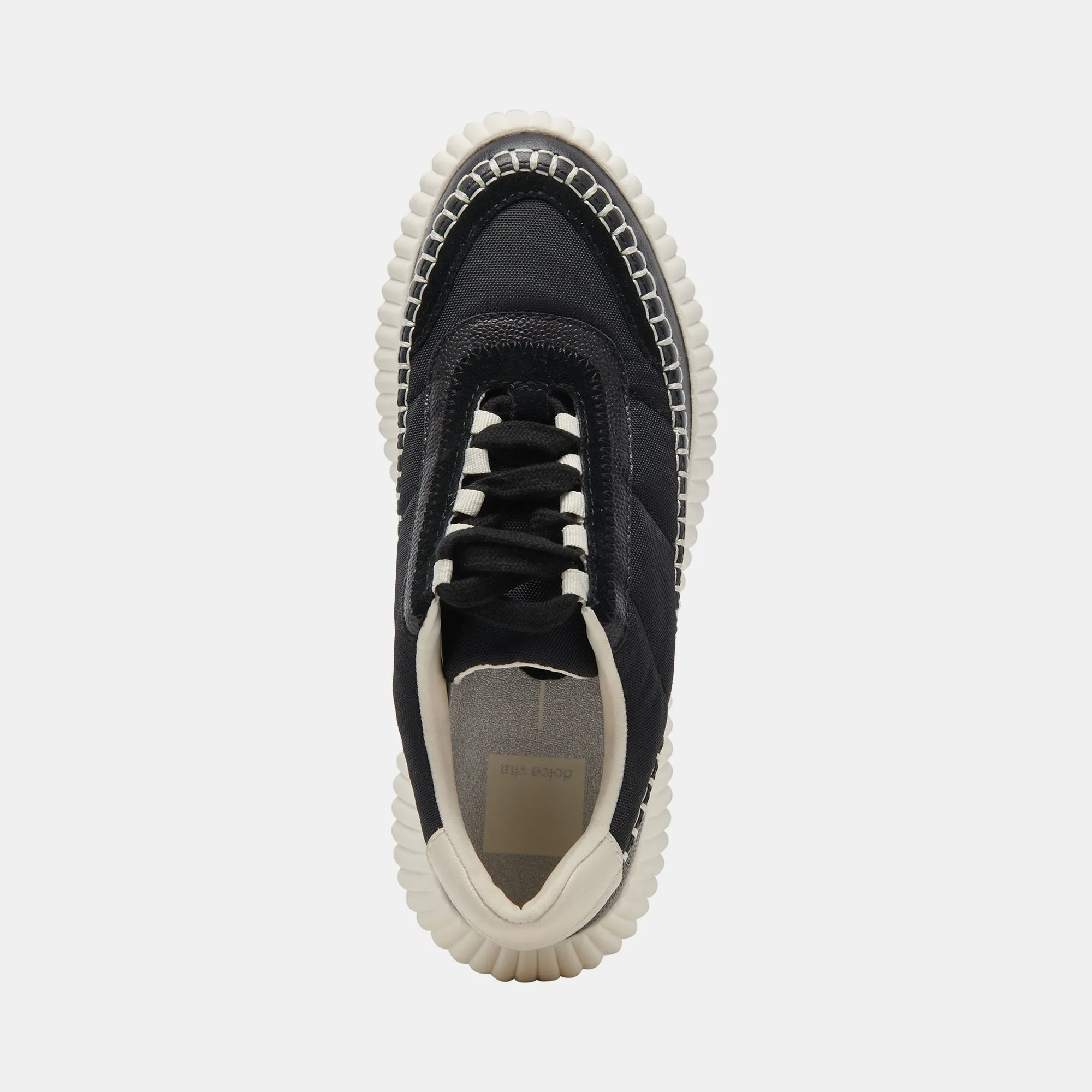 DOLEN NYLON SNEAKERS SCHWARZ NYLON