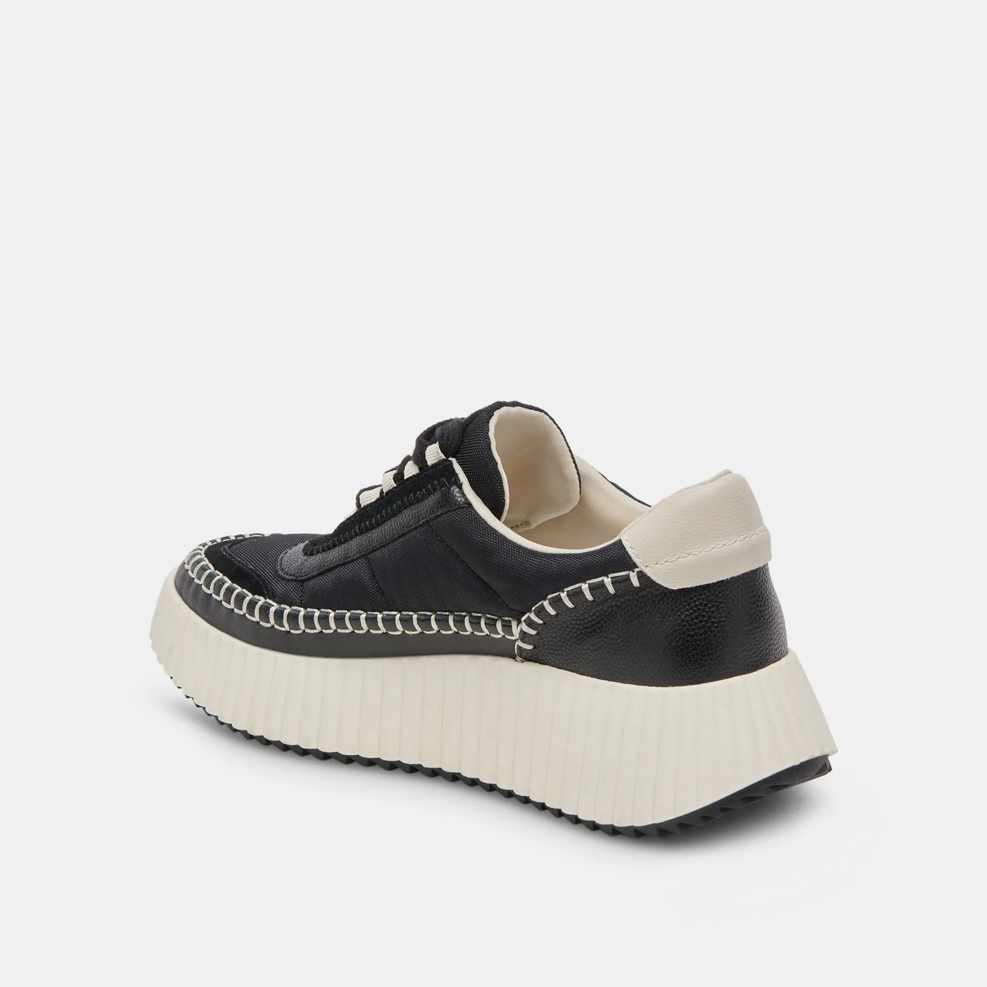 DOLEN NYLON SNEAKERS SCHWARZ NYLON