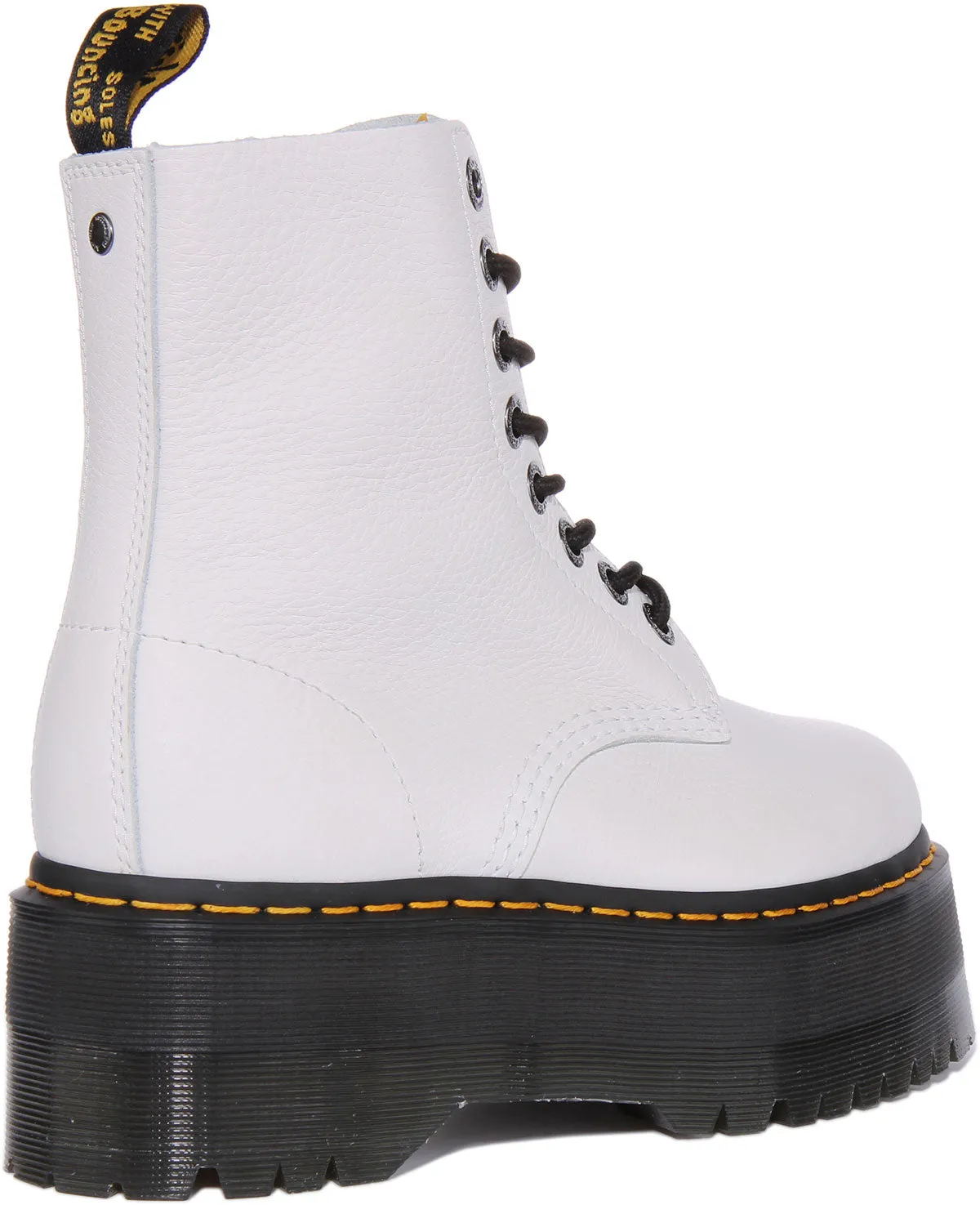 Dr. Martens 1460 Pascal Max Plateau in Weiß für Damen Schuhe Dr. Martens