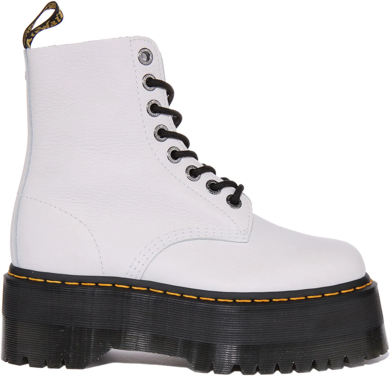 Dr. Martens 1460 Pascal Max Plateau in Weiß für Damen Schuhe Dr. Martens