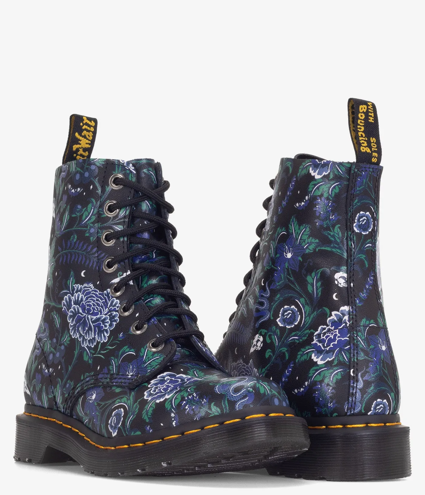 Dr. Martens 1460 Pascal Mystische Blumen Spitzenstiefel - Damen