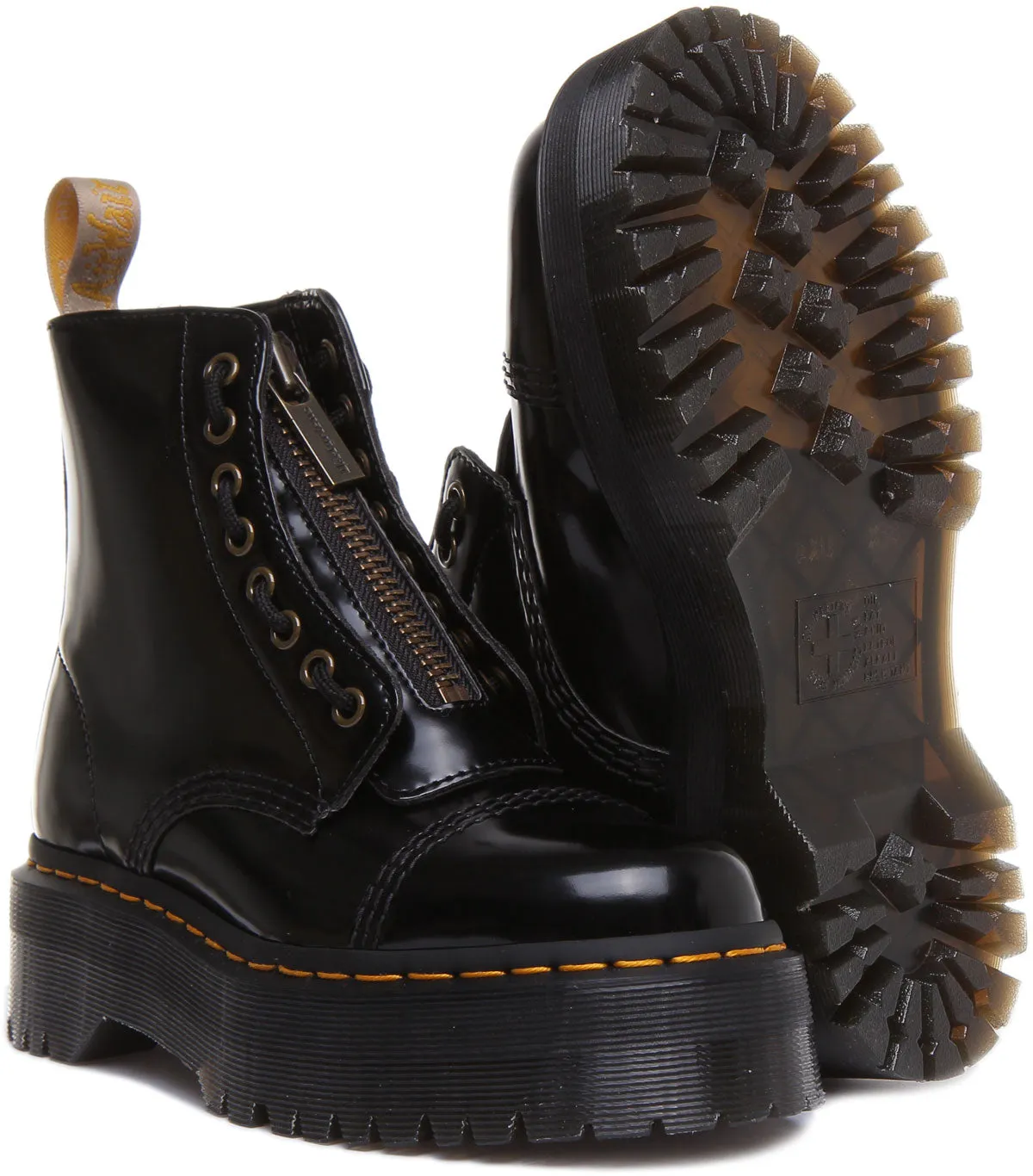 Dr Martens Vegan Sinclair In Schwarz Für Damen Schuhe Dr Martens