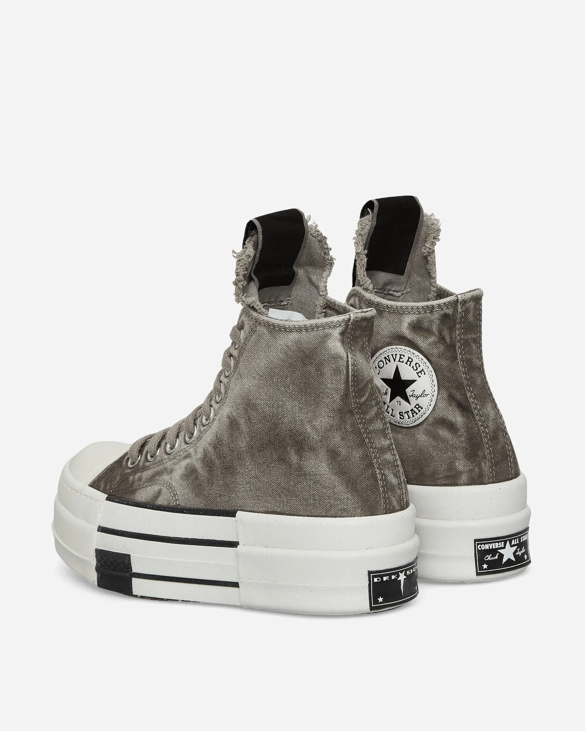 DRKSHDW DBL DRKSTR ÜBERFÄRBTE Chuck 70 Hi Sneakers Beton