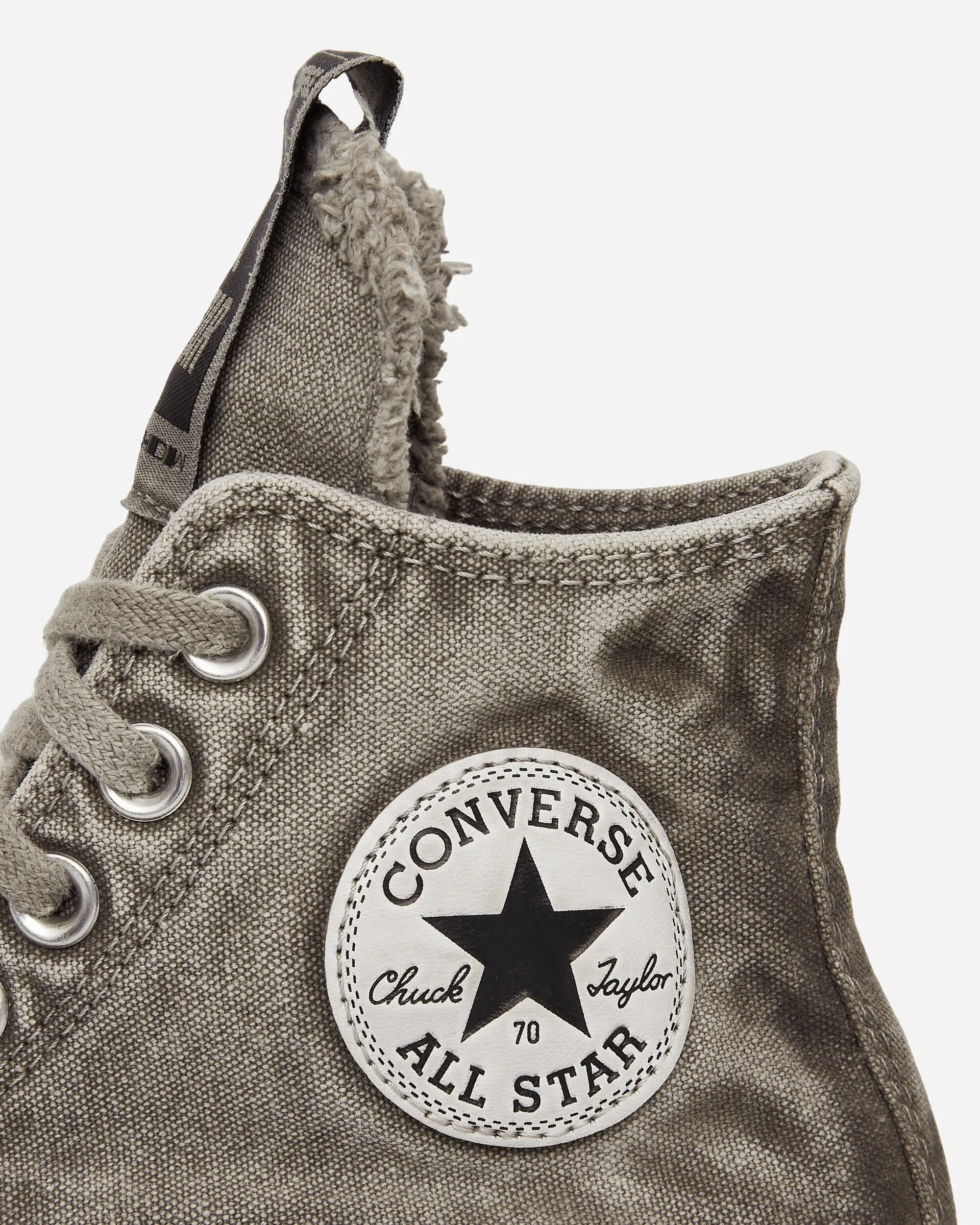 DRKSHDW DBL DRKSTR ÜBERFÄRBTE Chuck 70 Hi Sneakers Beton