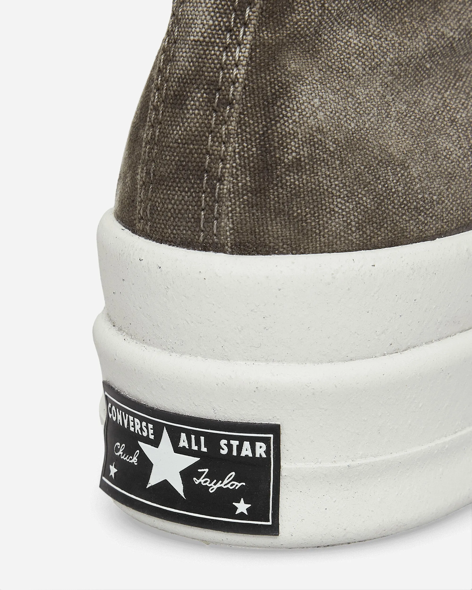 DRKSHDW DBL DRKSTR ÜBERFÄRBTE Chuck 70 Hi Sneakers Beton