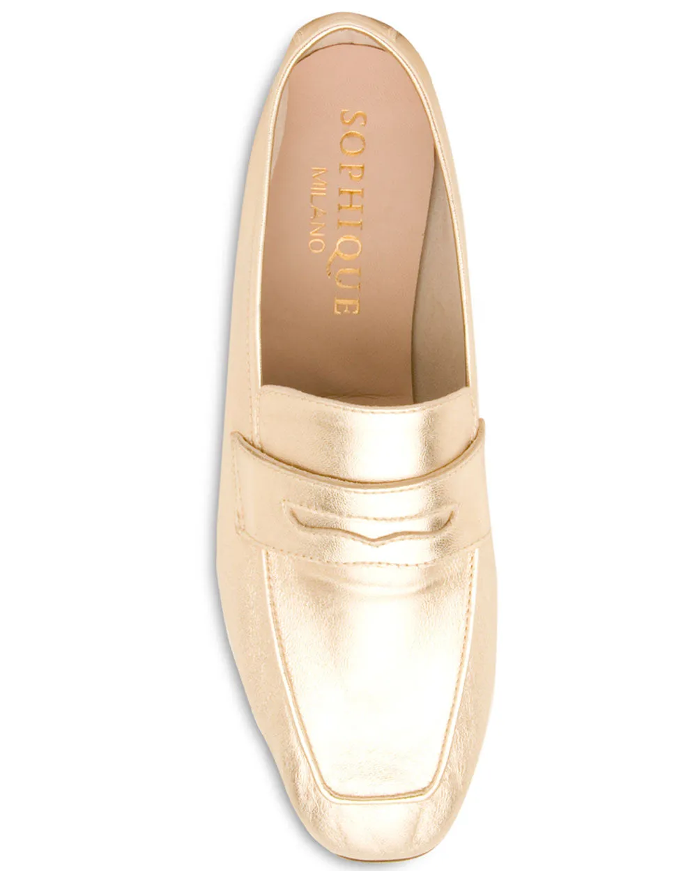 Essentielle Loafer in Gold