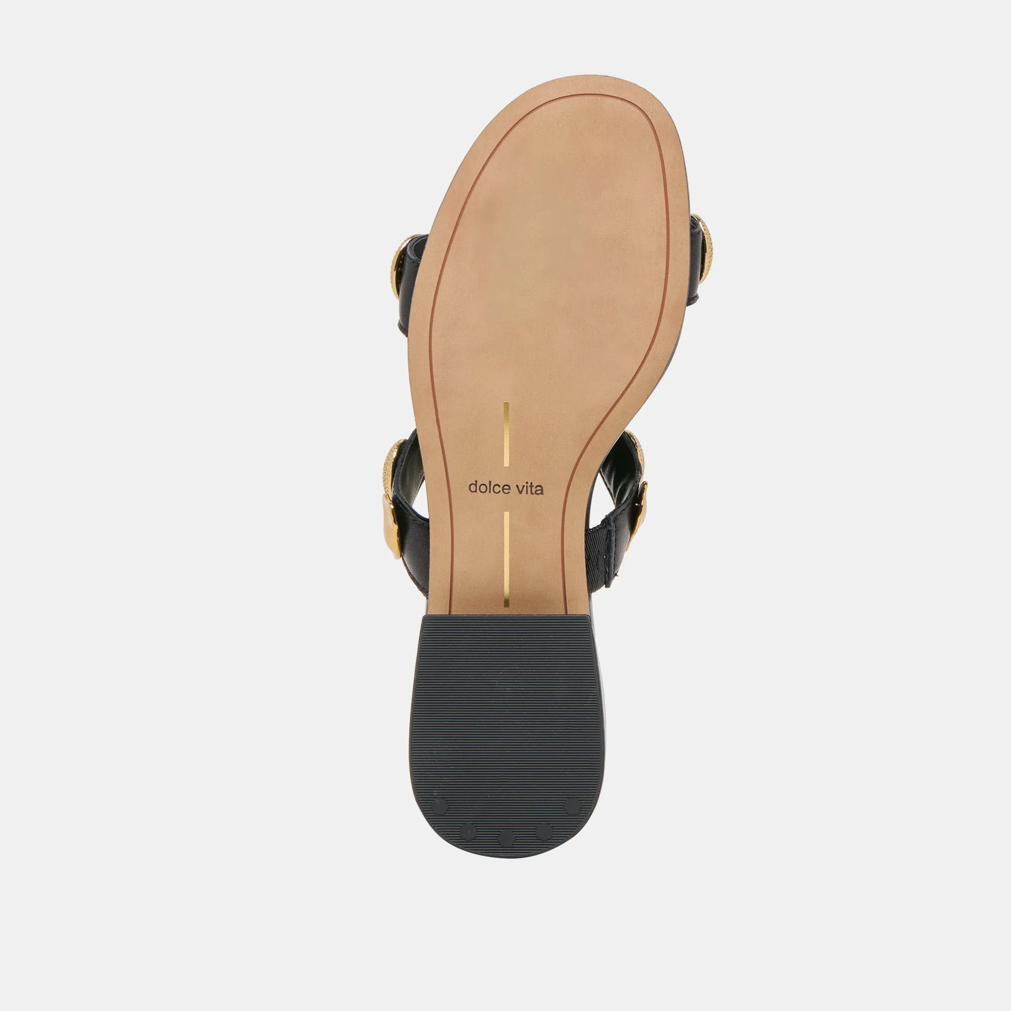 FARROW SANDALEN AUS SCHWARZEM LEDER
