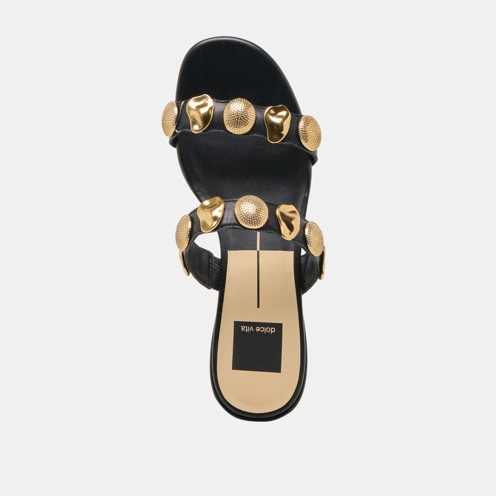 FARROW SANDALEN AUS SCHWARZEM LEDER