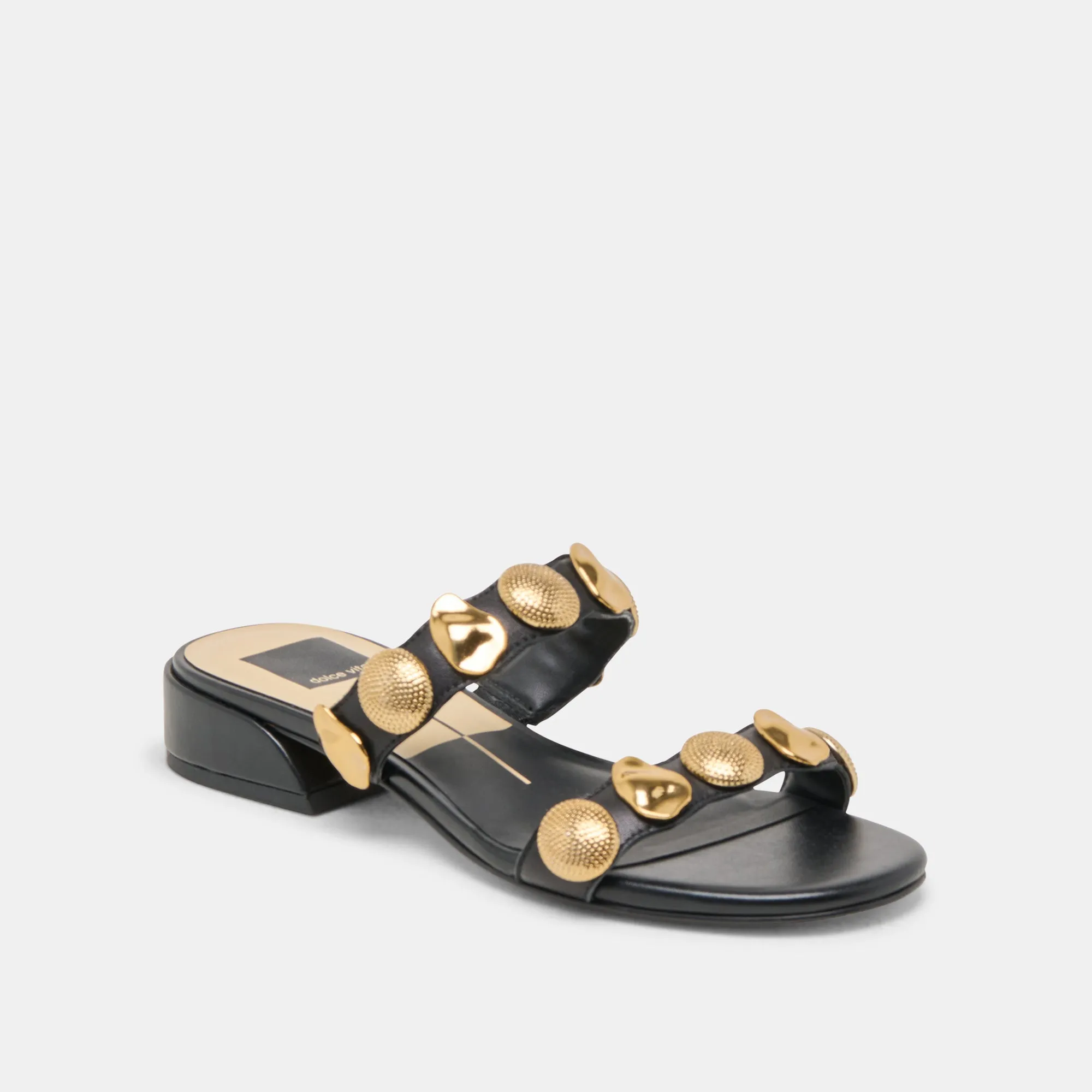FARROW SANDALEN AUS SCHWARZEM LEDER