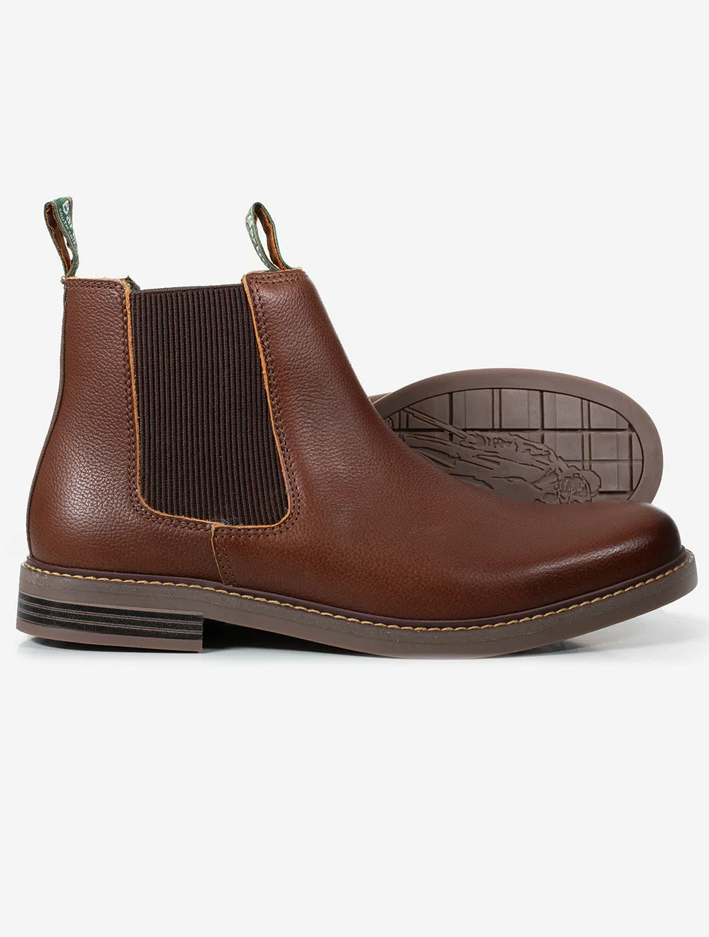 Farsley Chelsea Boot Teak