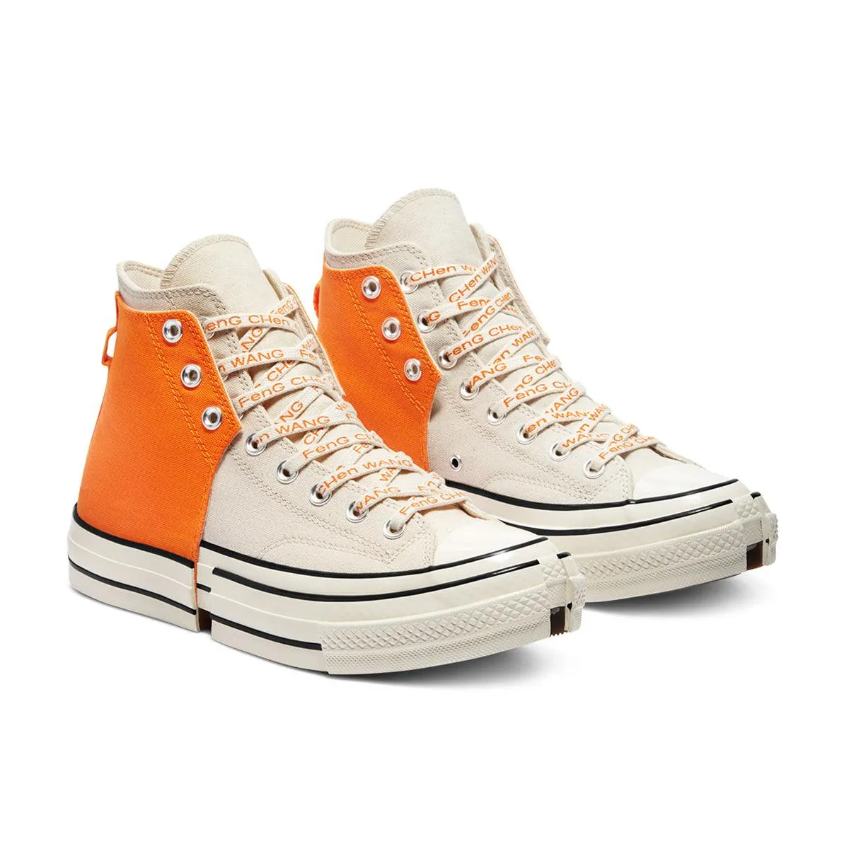   Feng Chen Wang 2-in-1 Chuck 70 Hi 'Kaki-Orange'