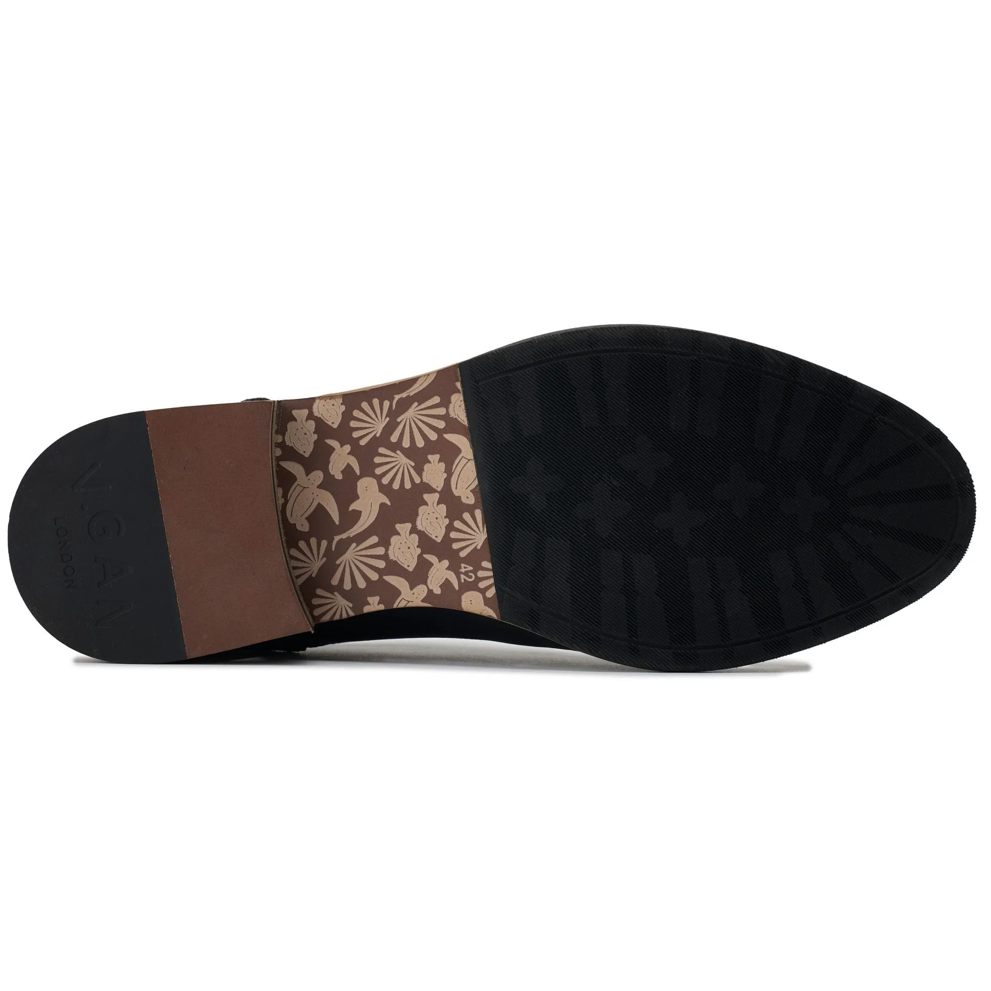 Ginger 2 Herren Derby-Schuhe aus veganem Leder | Schwarz