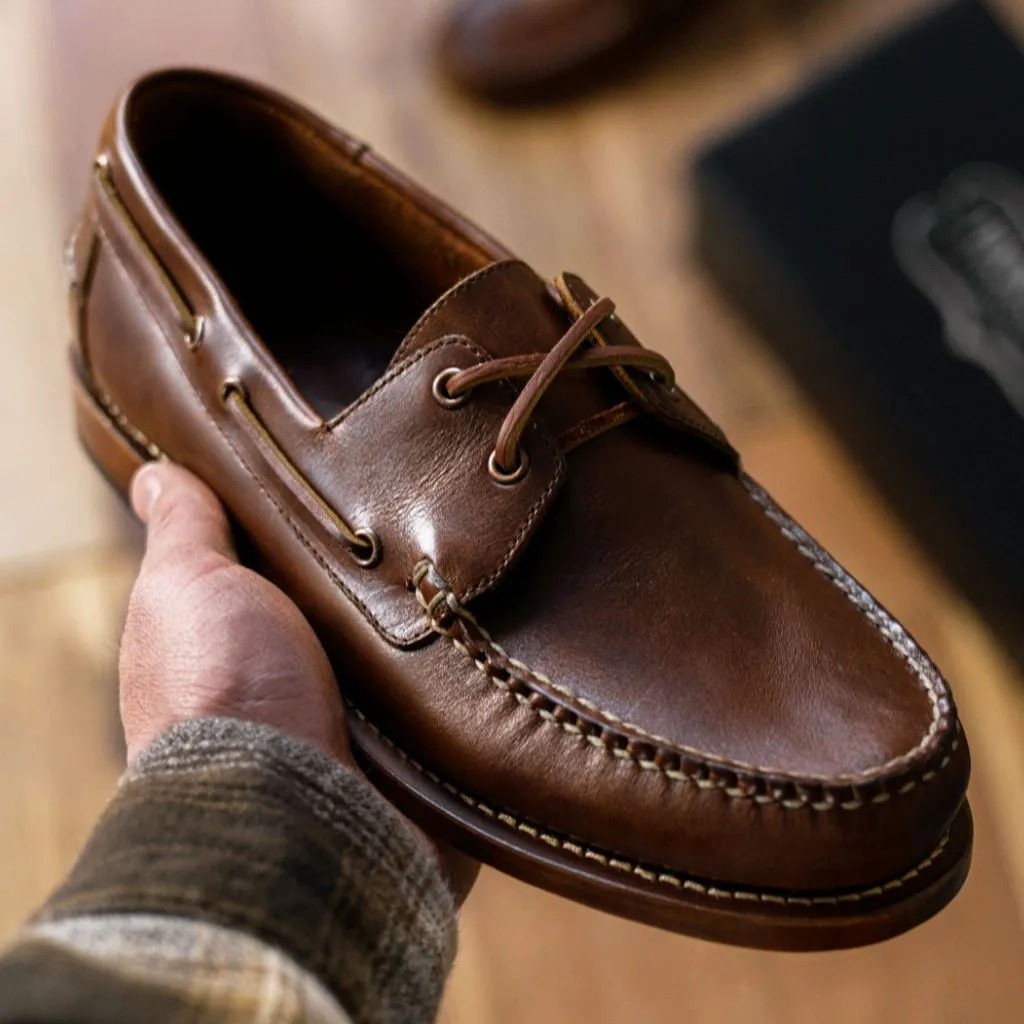 Handgenähter Loafer | Braun