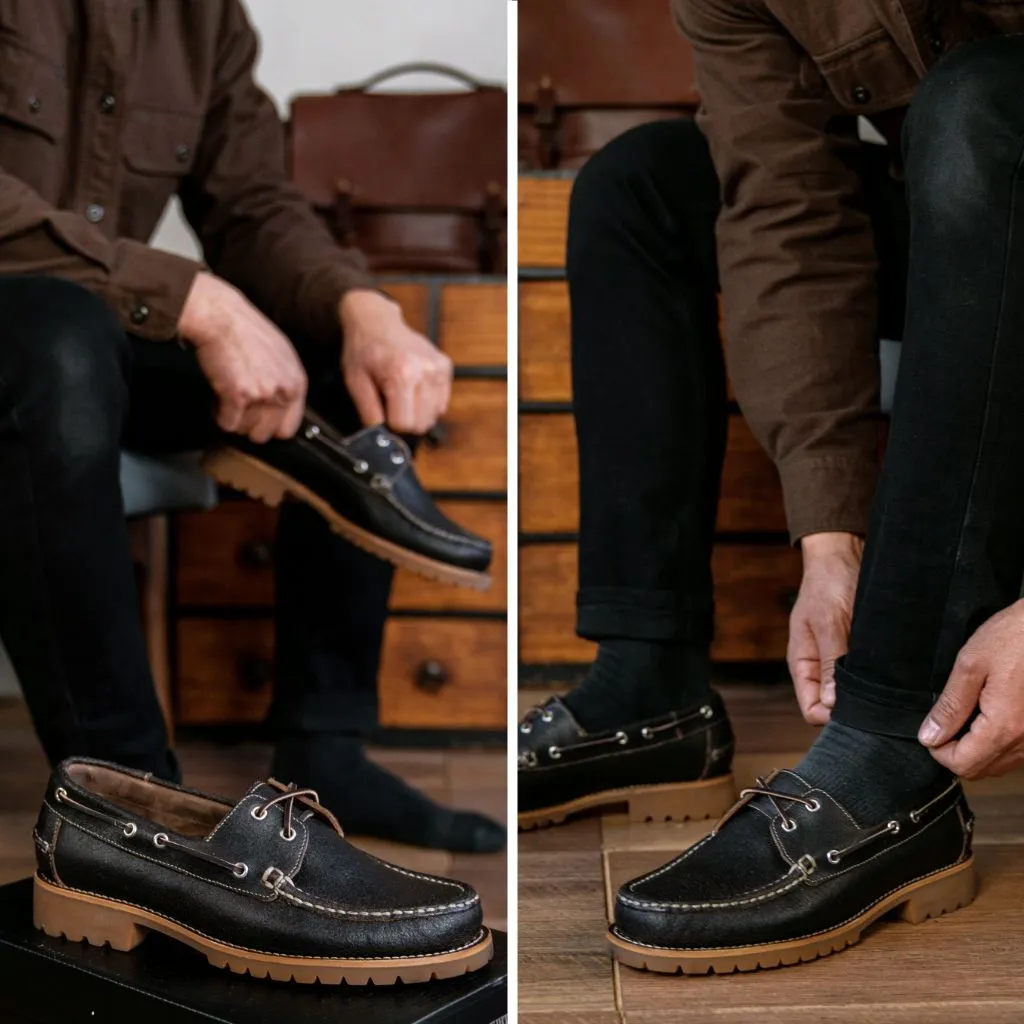 Handgenähter Loafer | Kakao