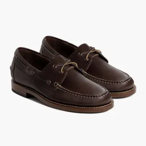 Handgenähter Loafer | Schokolade