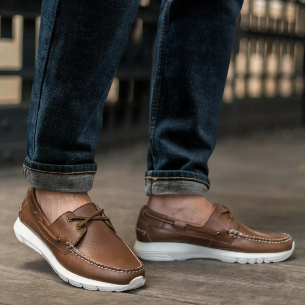 Handgenähnte Laufmatte | Hickory