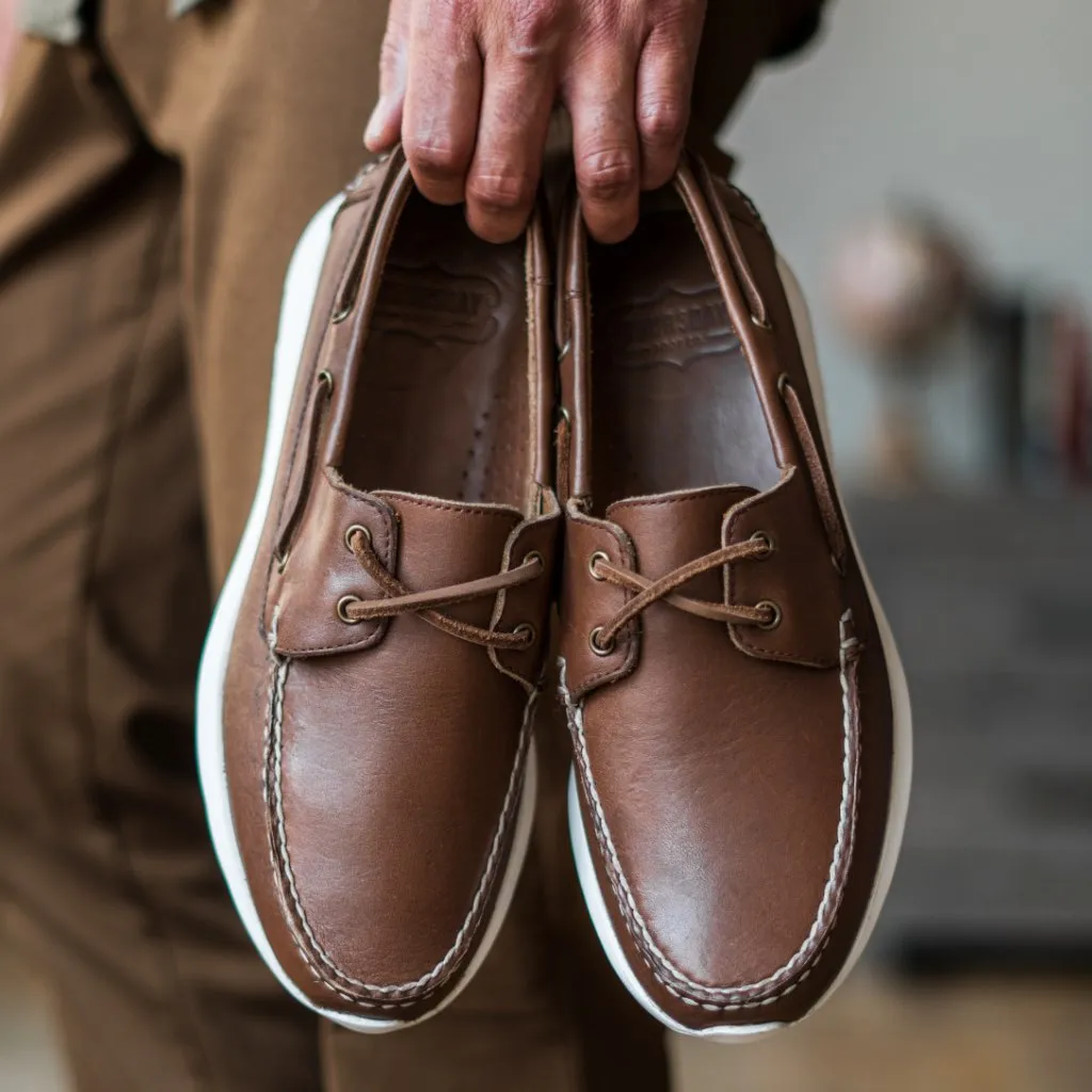 Handgenähnte Laufmatte | Hickory