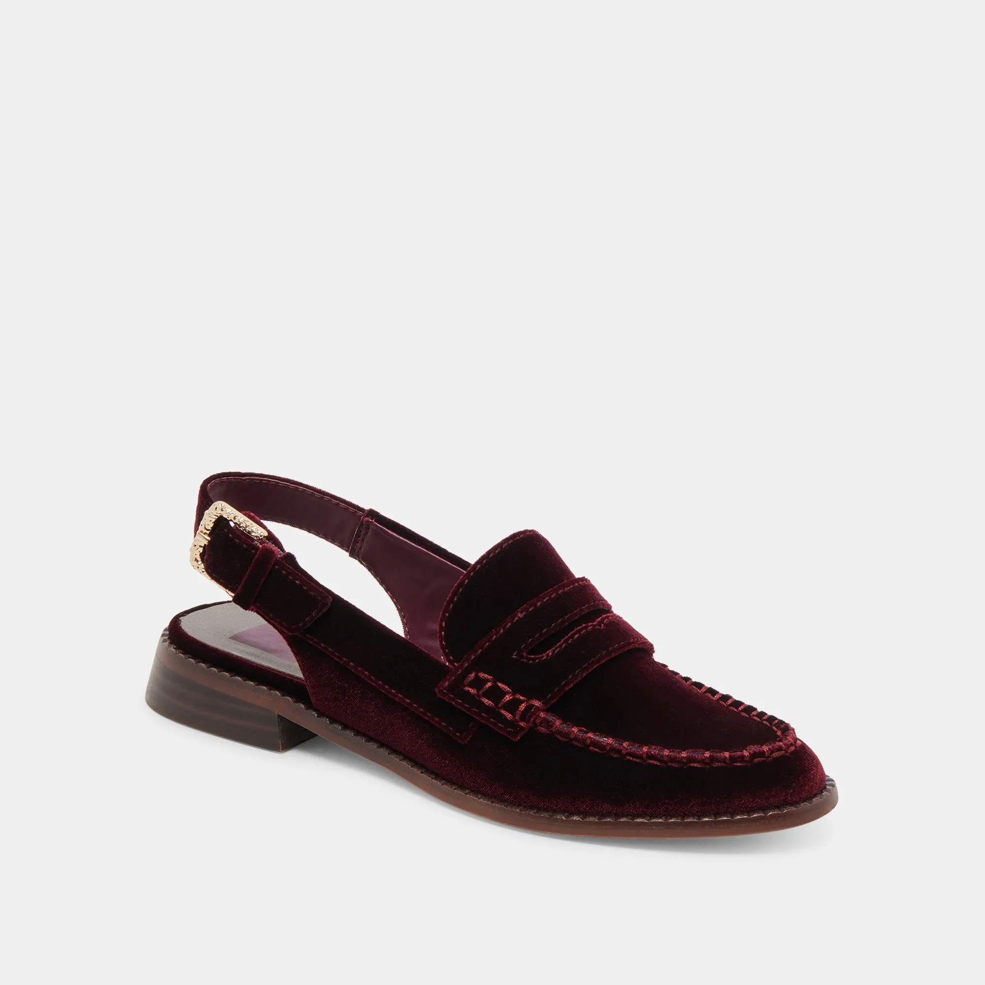 HARDI LOAFERS WEIN SAMT