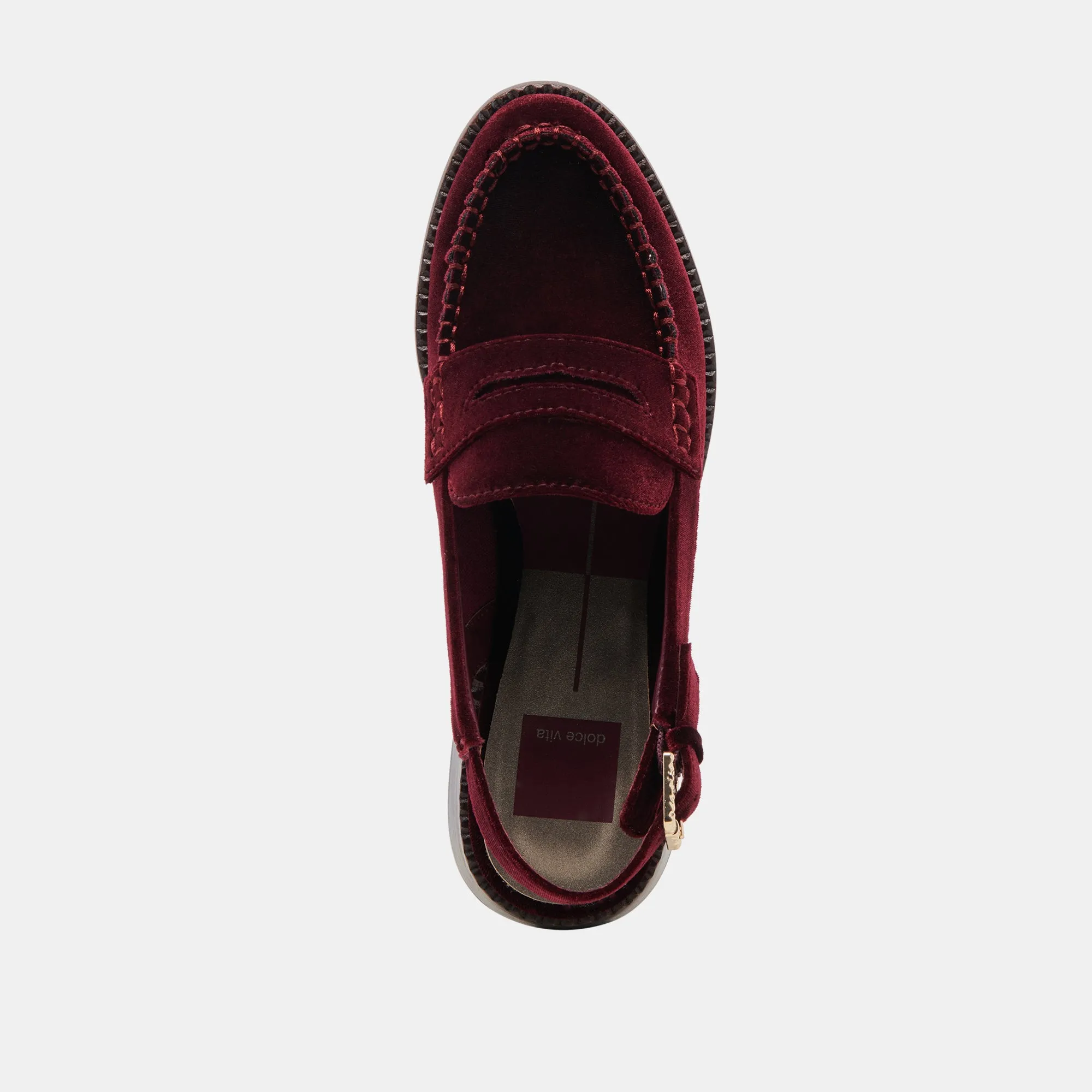 HARDI LOAFERS WEIN SAMT