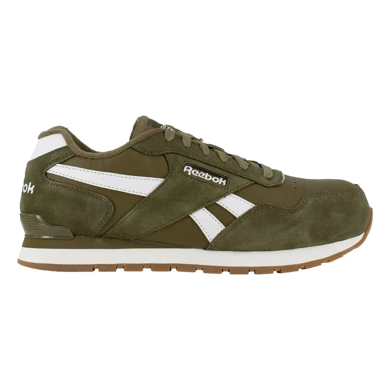 Harman Composite-Zehen Sport-Arbeitsschuh Olive/Weiß
