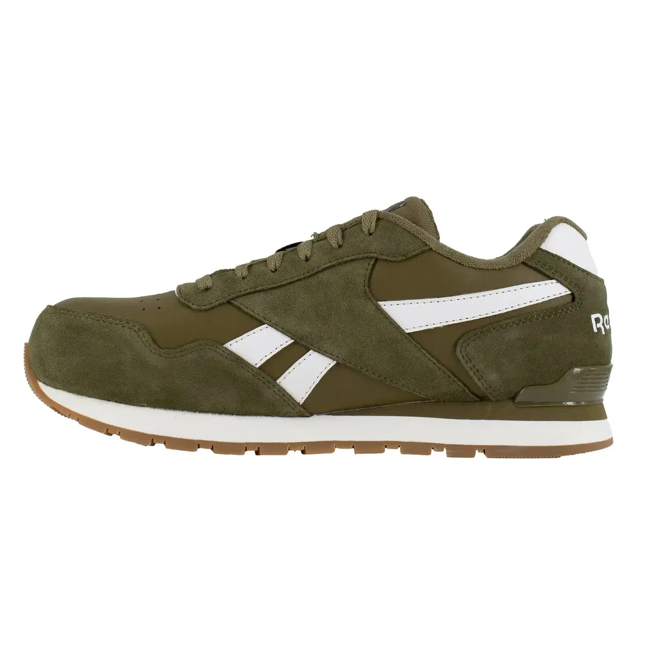 Harman Composite-Zehen Sport-Arbeitsschuh Olive/Weiß