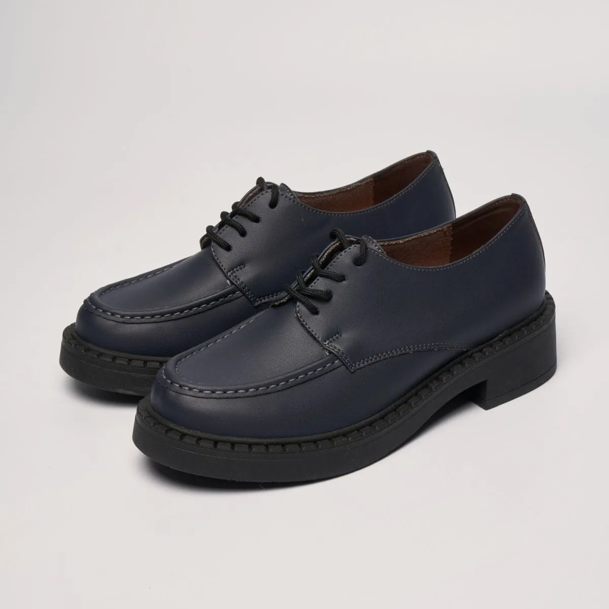 Helen Damen Loafers aus veganem Maisleder | Marineblau