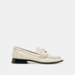 HILLY LOAFERS ELFENBEINFARBENE MÜNZE