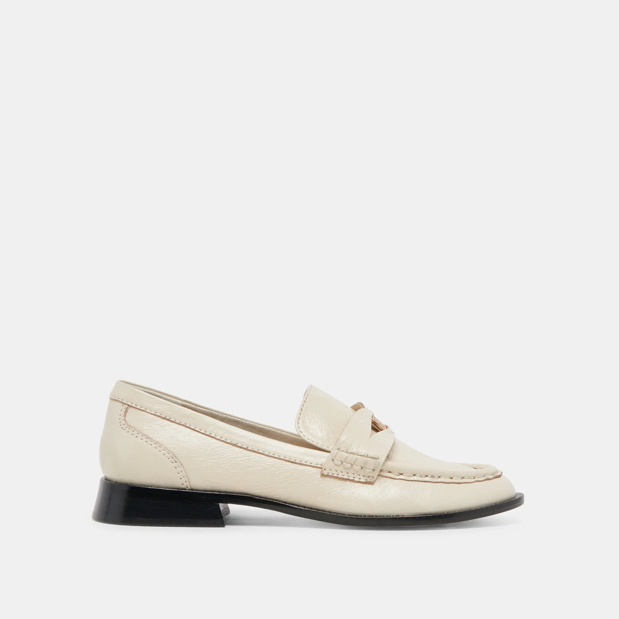 HILLY LOAFERS ELFENBEINFARBENE MÜNZE