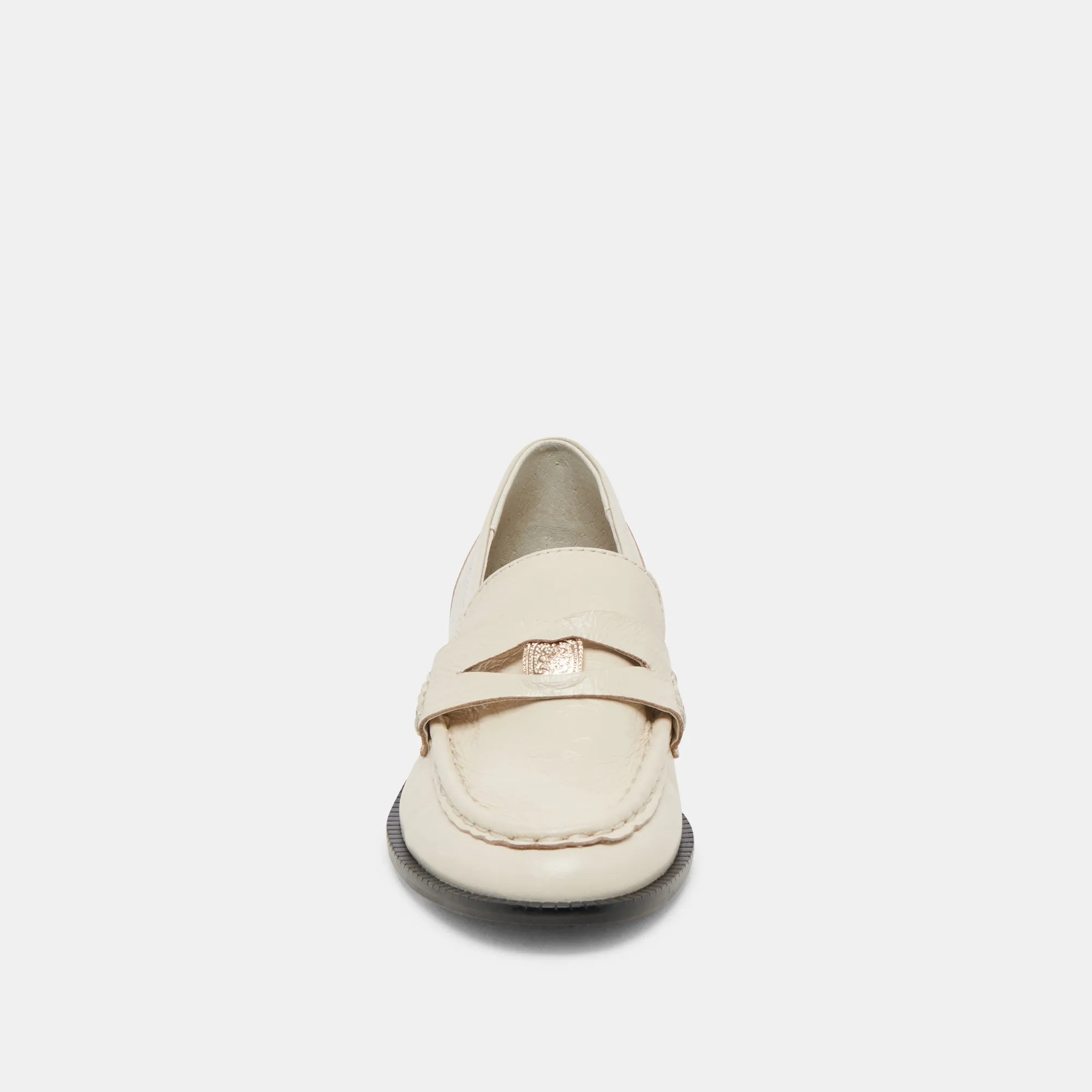 HILLY LOAFERS ELFENBEINFARBENE MÜNZE