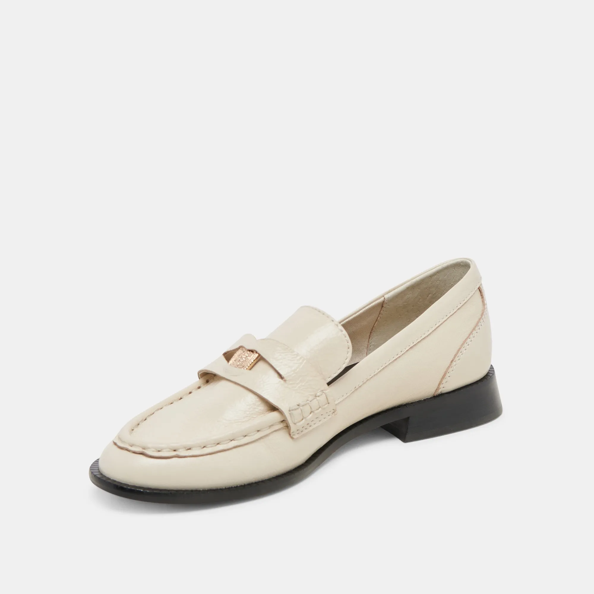 HILLY LOAFERS ELFENBEINFARBENE MÜNZE