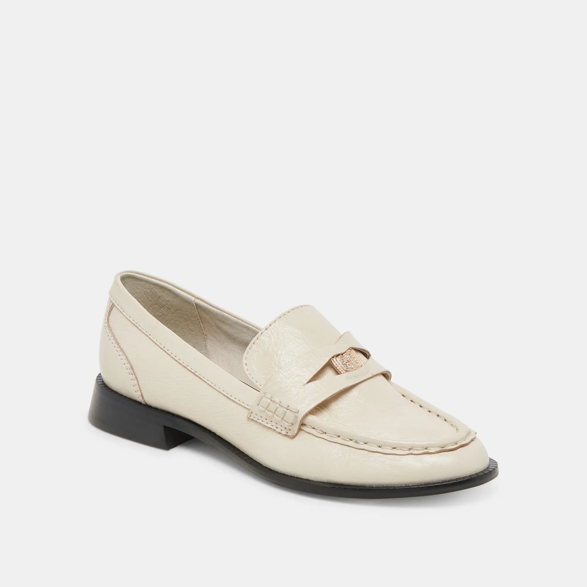 HILLY LOAFERS ELFENBEINFARBENE MÜNZE