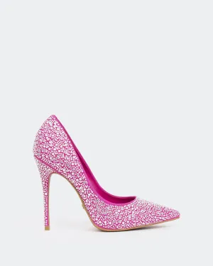 Hilton, Fuchsia Wildleder/Wildleder Fuchsia