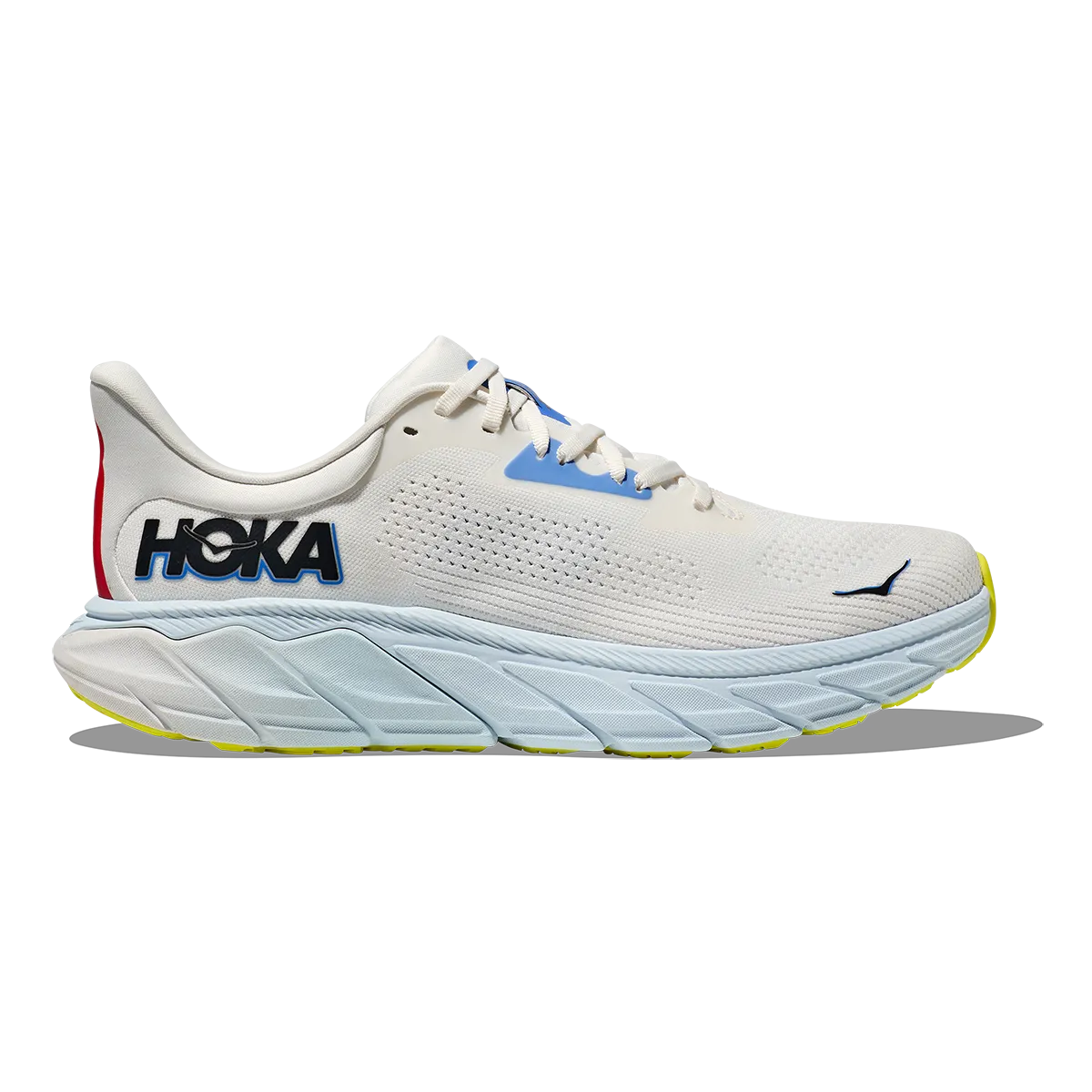 Hoka Arahi 7 - Blanc de Blanc - Virtuelles Blau