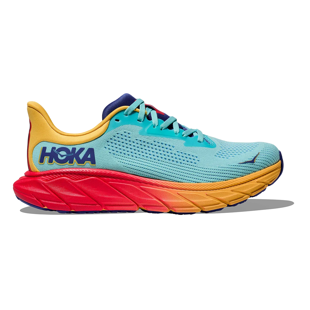 Hoka Arahi 7 - Wolkenlos - Mohn