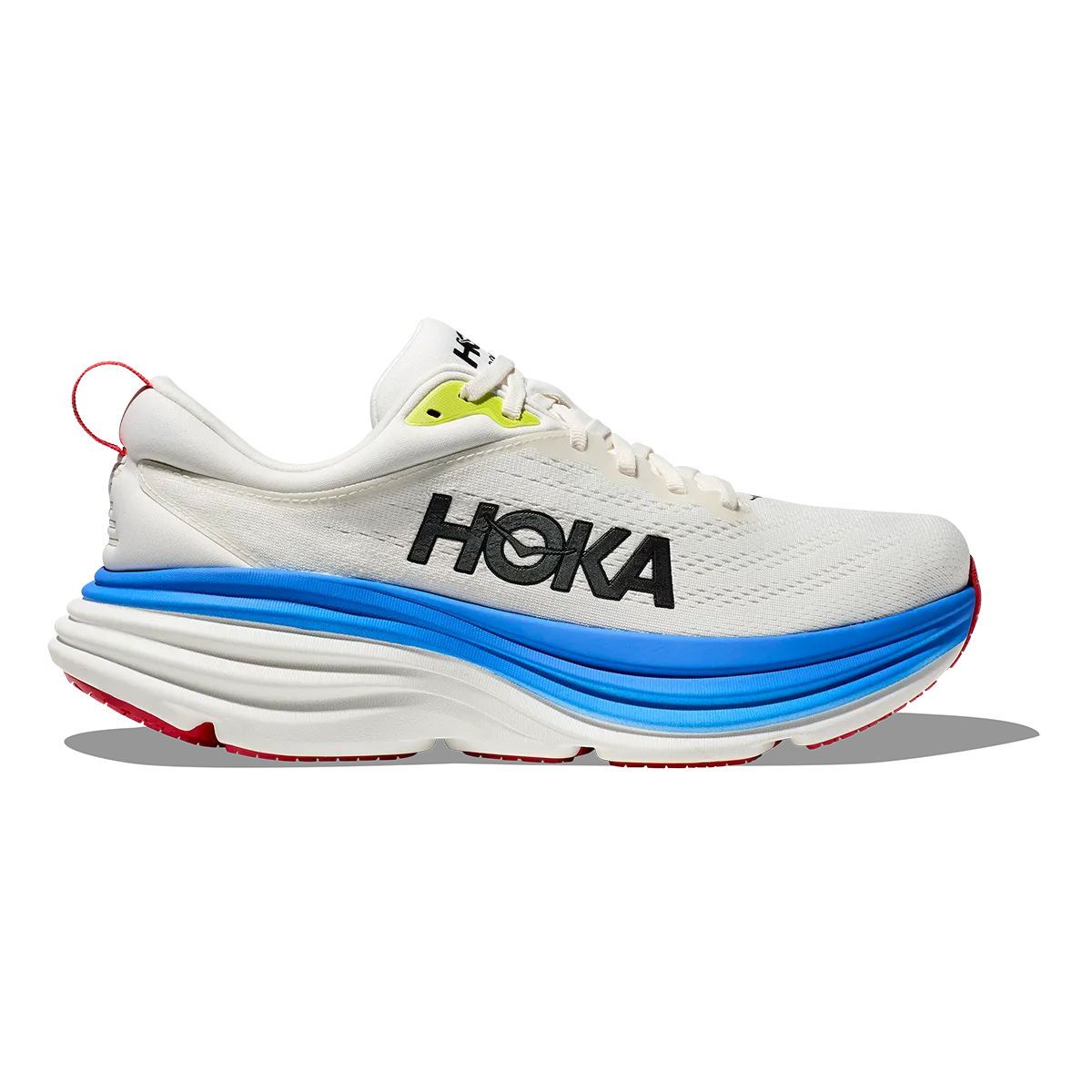 Hoka Bondi 8 - Blanc de Blanc - Virtuelles Blau