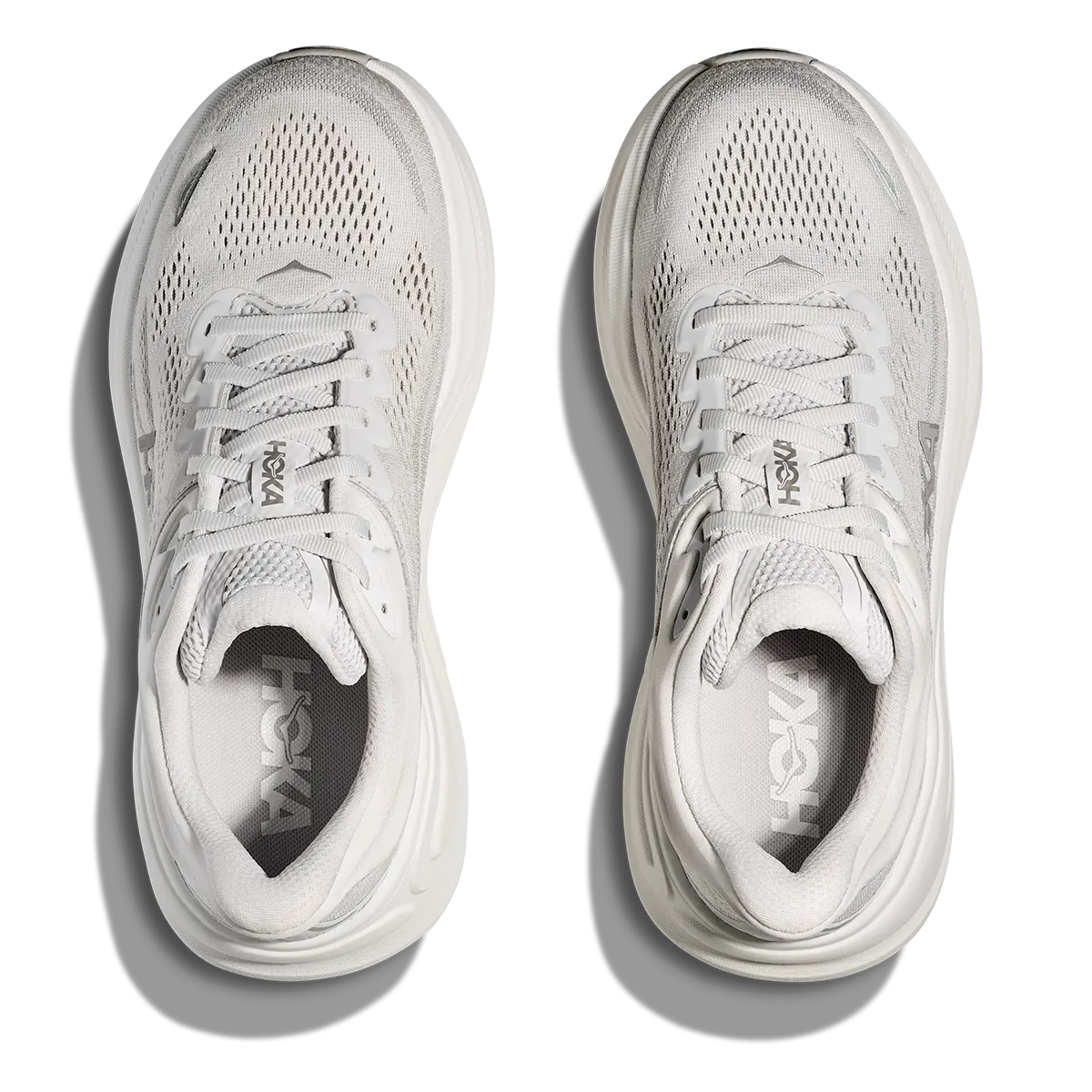 Hoka Bondi 9 Stardust - Silber