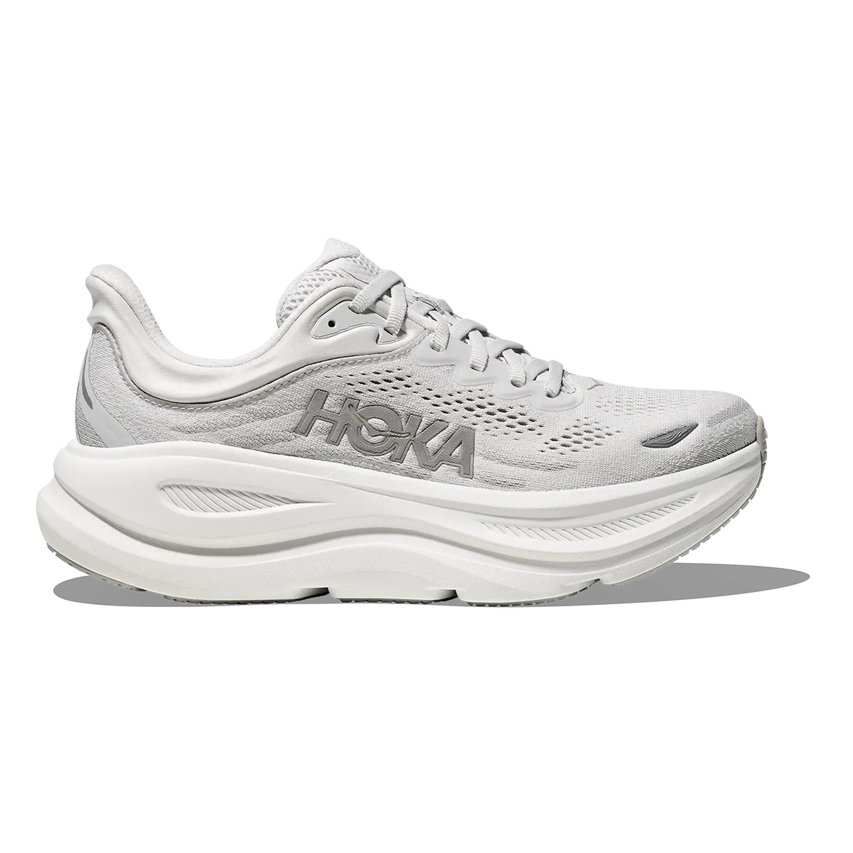 Hoka Bondi 9 Stardust - Silber