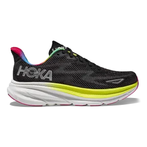 Hoka Clifton 9 - Schwarz - Alles an Bord