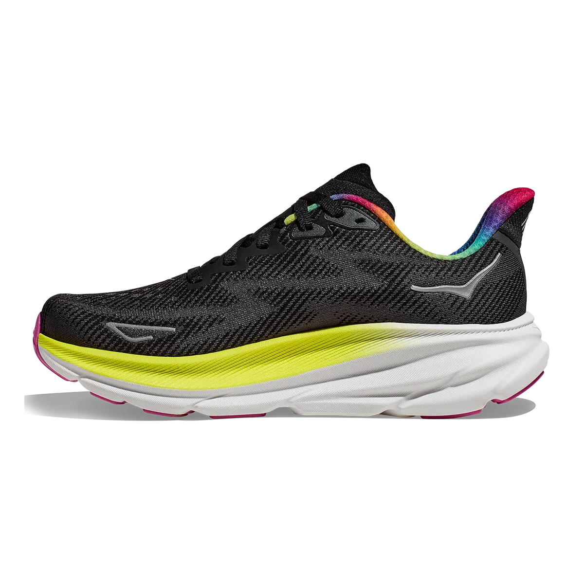 Hoka Clifton 9 - Schwarz - Alles an Bord