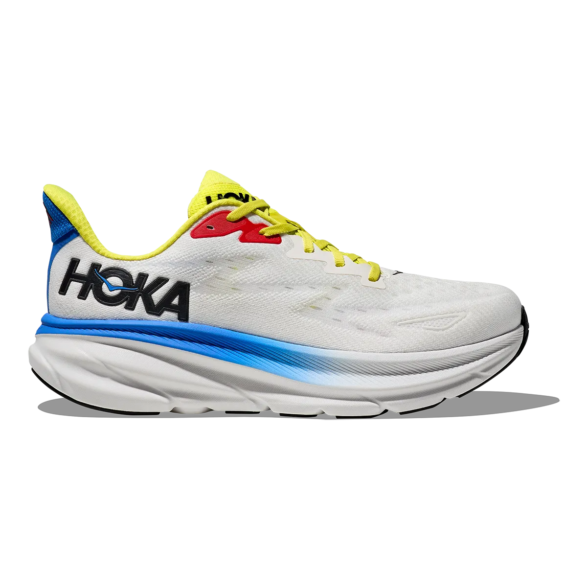 Hoka Clifton 9 - Blanc de Blanc - Virtuelles Blau