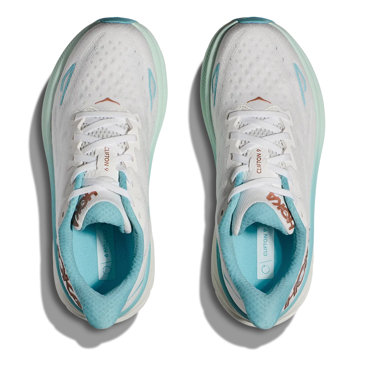 Hoka Clifton 9 - Frost - Roségold