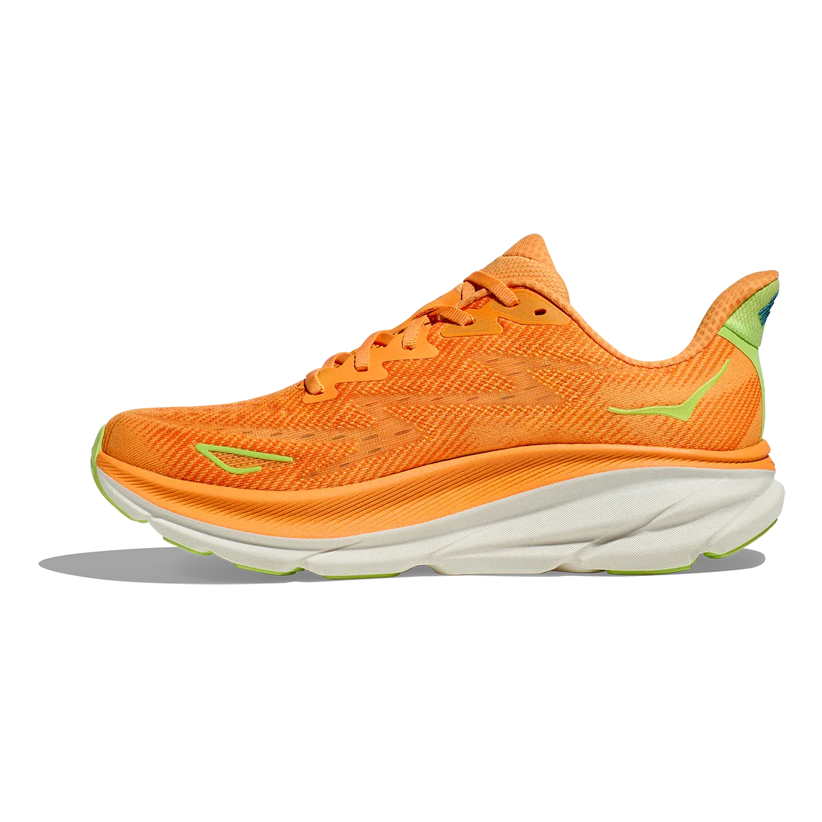 Hoka Clifton 9 - Sonneneruption - Salatgrün