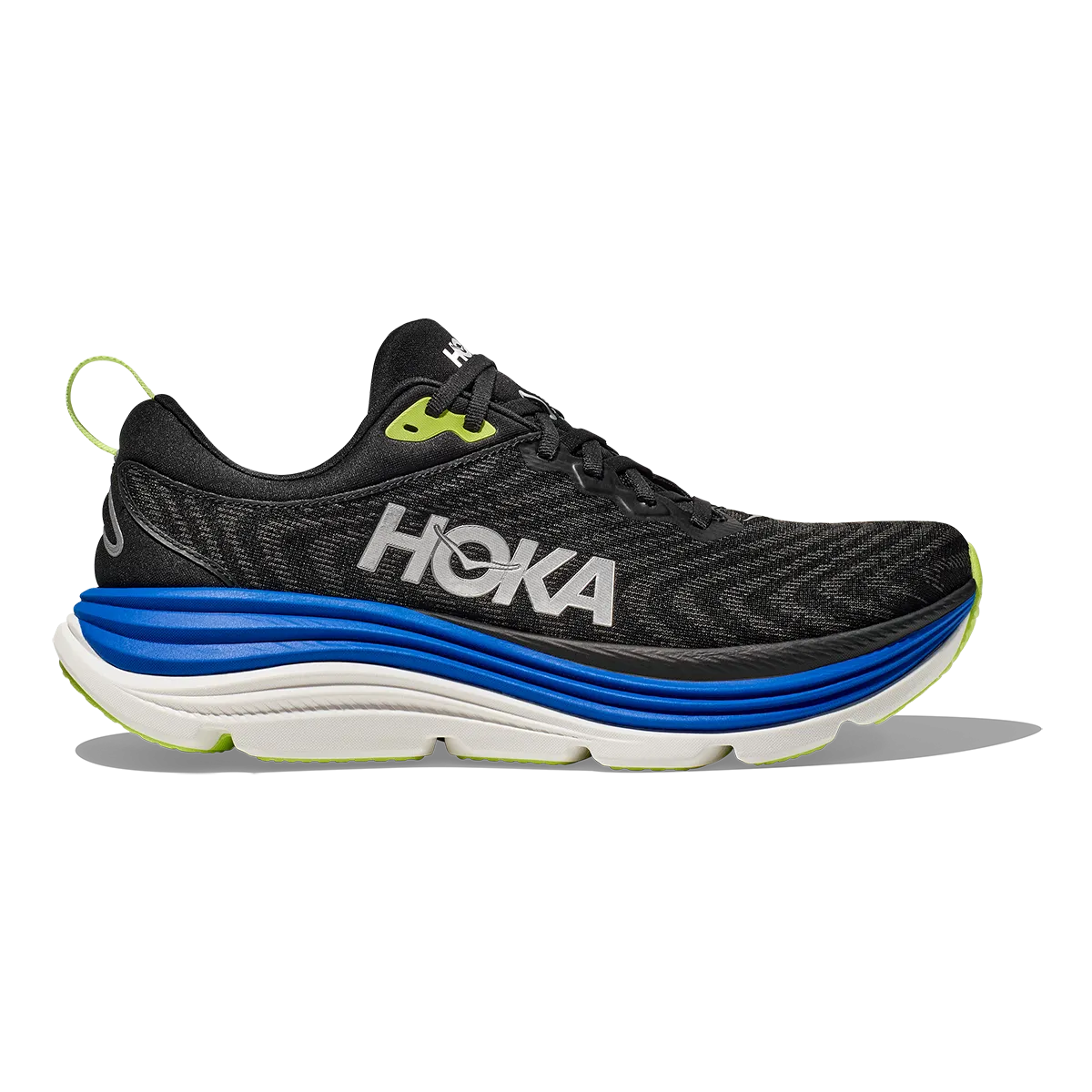 Hoka Gaviota 5 - Schwarz - Elektrisches Kobalt