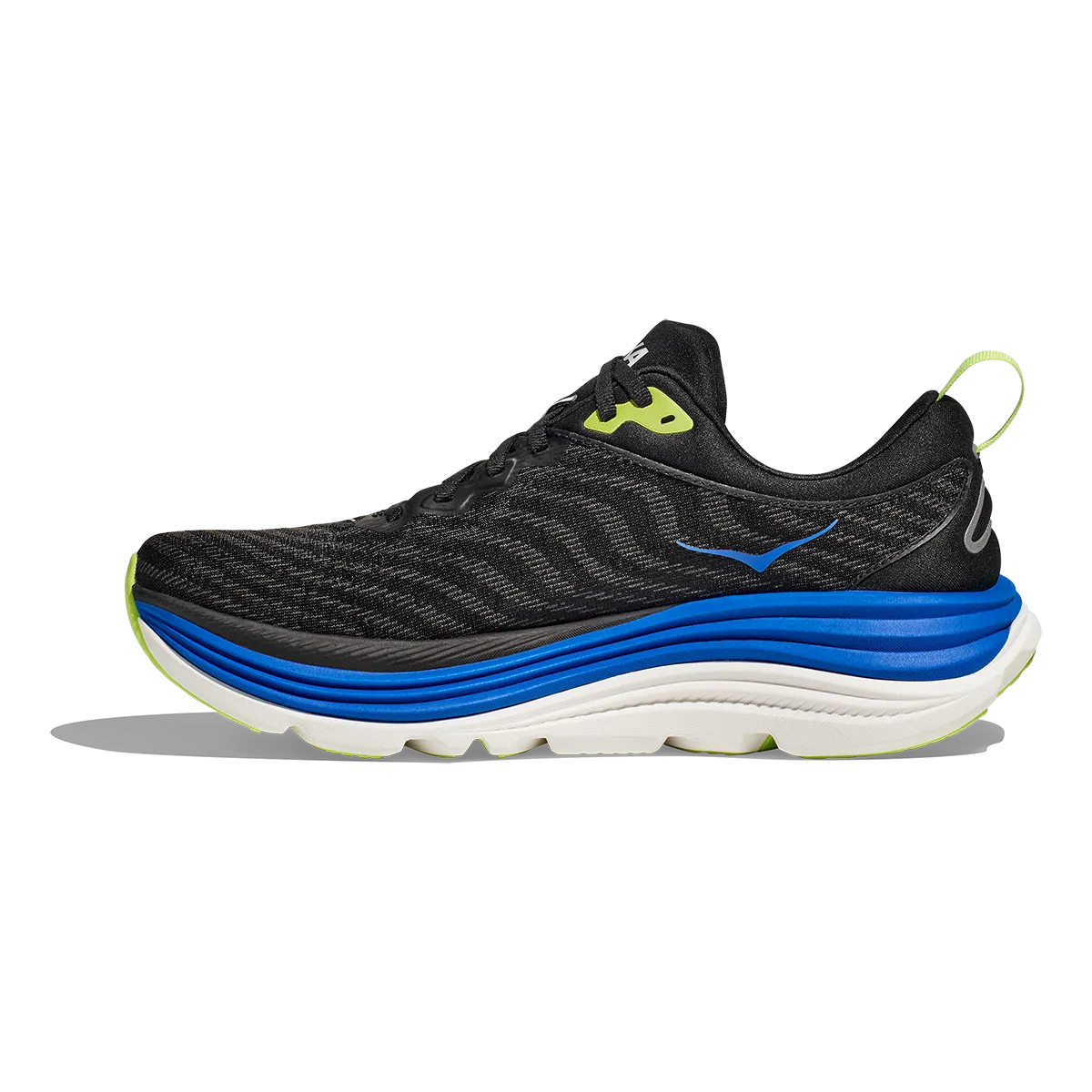 Hoka Gaviota 5 - Schwarz - Elektrisches Kobalt