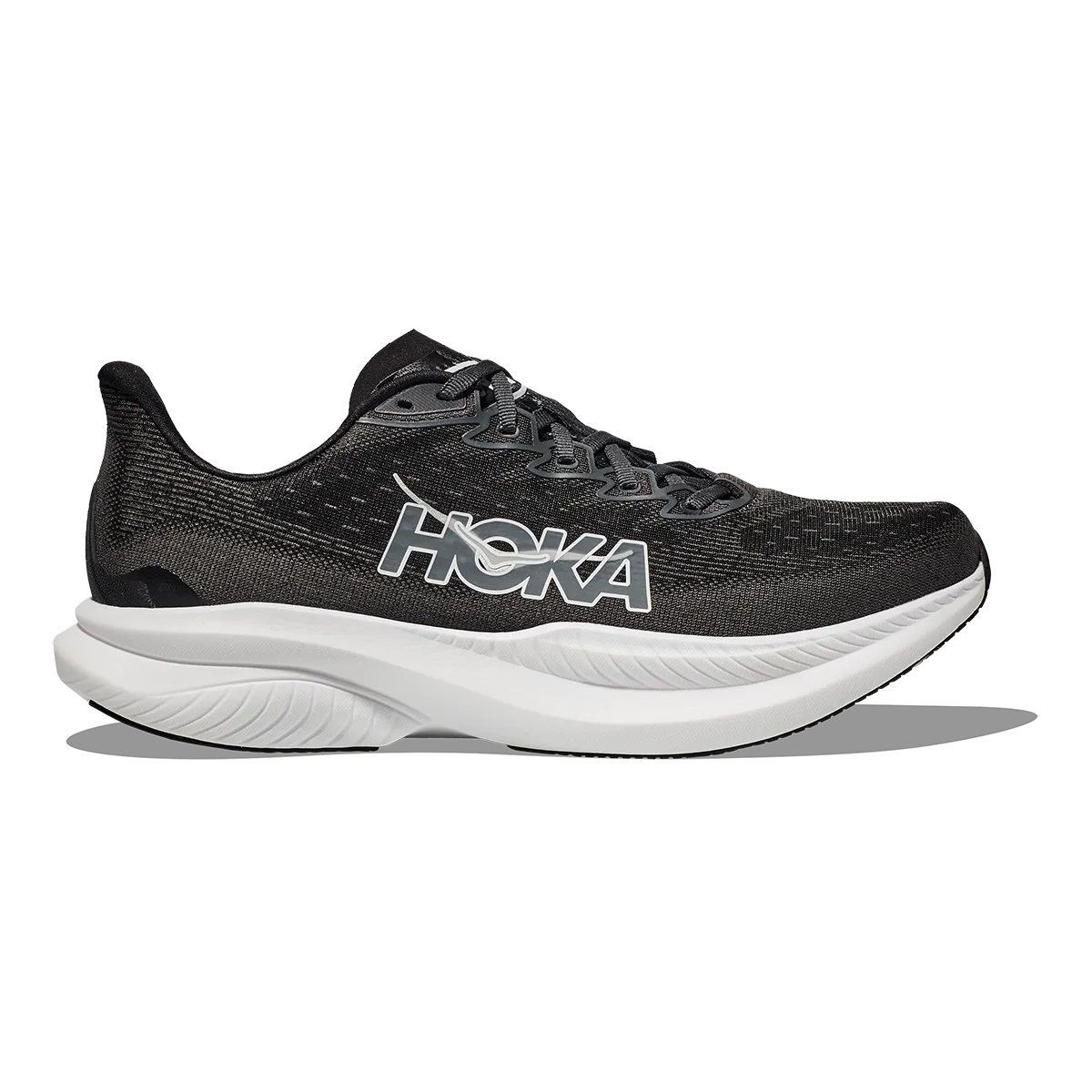 Hoka Mach 6 - Schwarz - Weiß