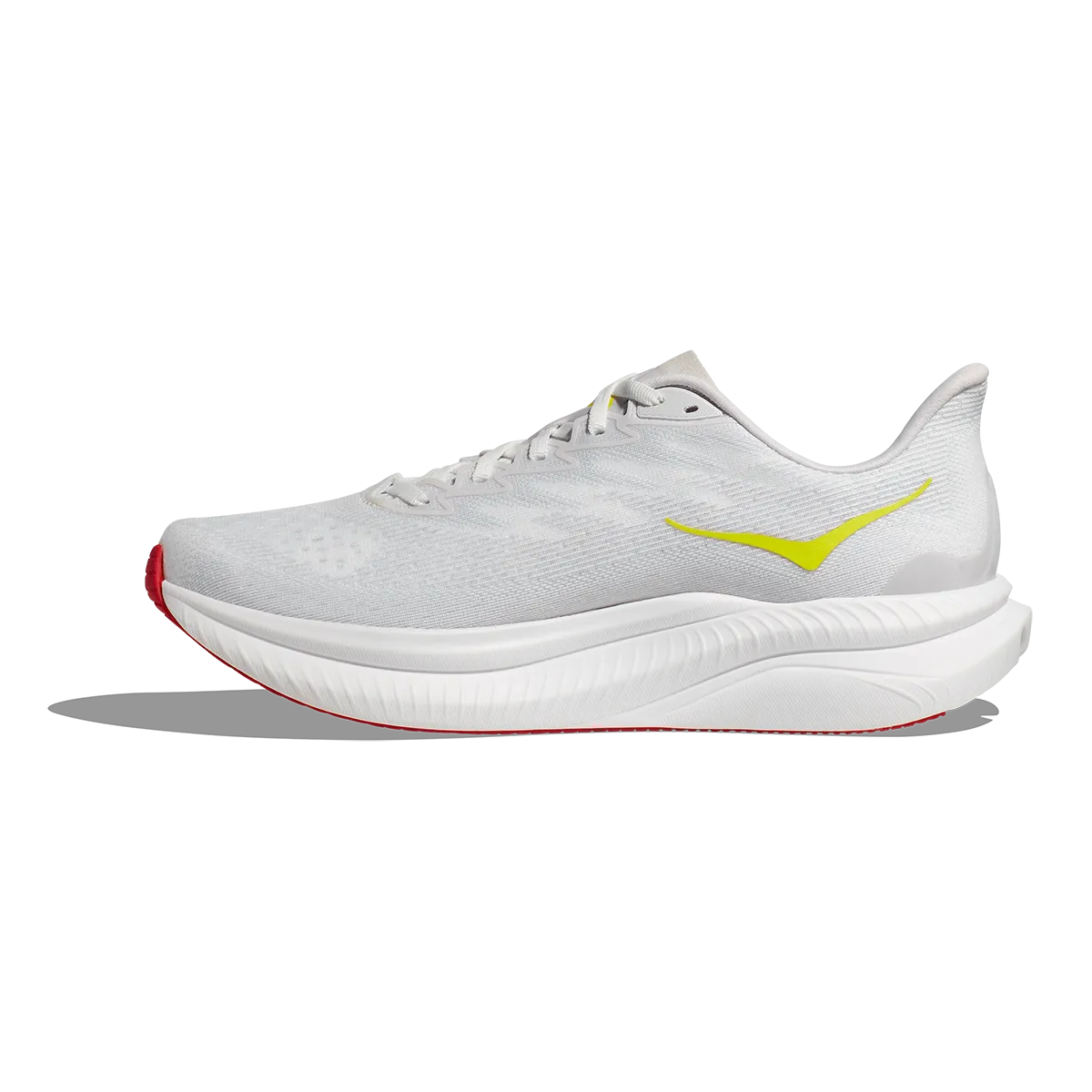 Hoka Mach 6 - Weiß - Nimbuswolke
